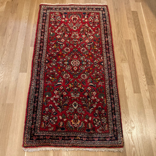 Vintage Rug, 2' 2 x 4' 4 Red
