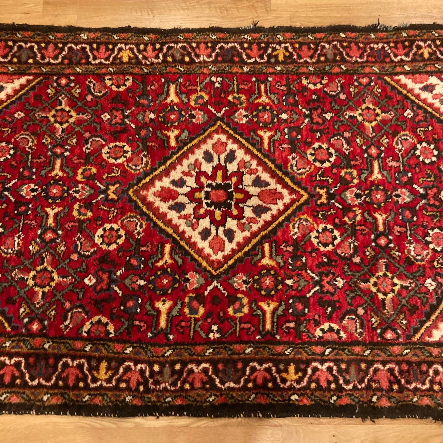 Vintage Rug, 3' 6 x 5' 9 Red