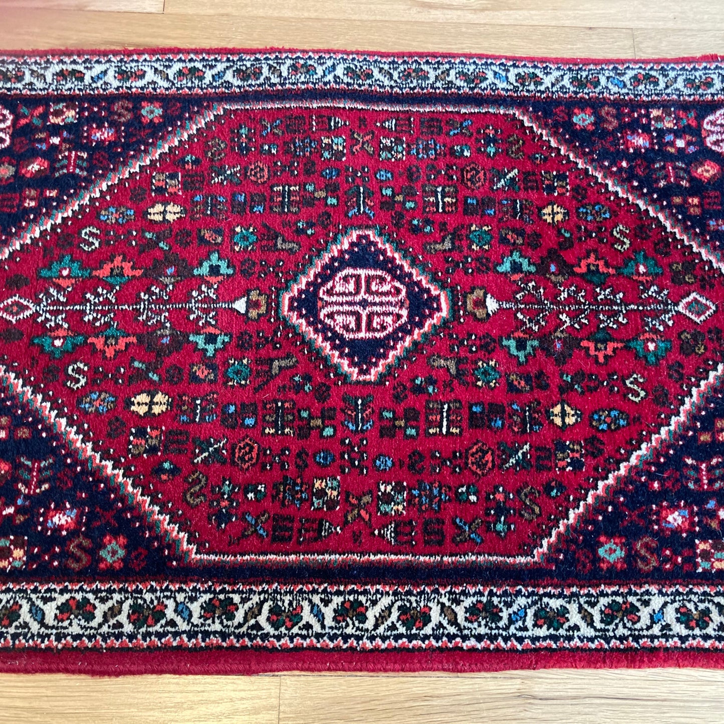Vintage Rug, 1' 11 x 3' 5 Red