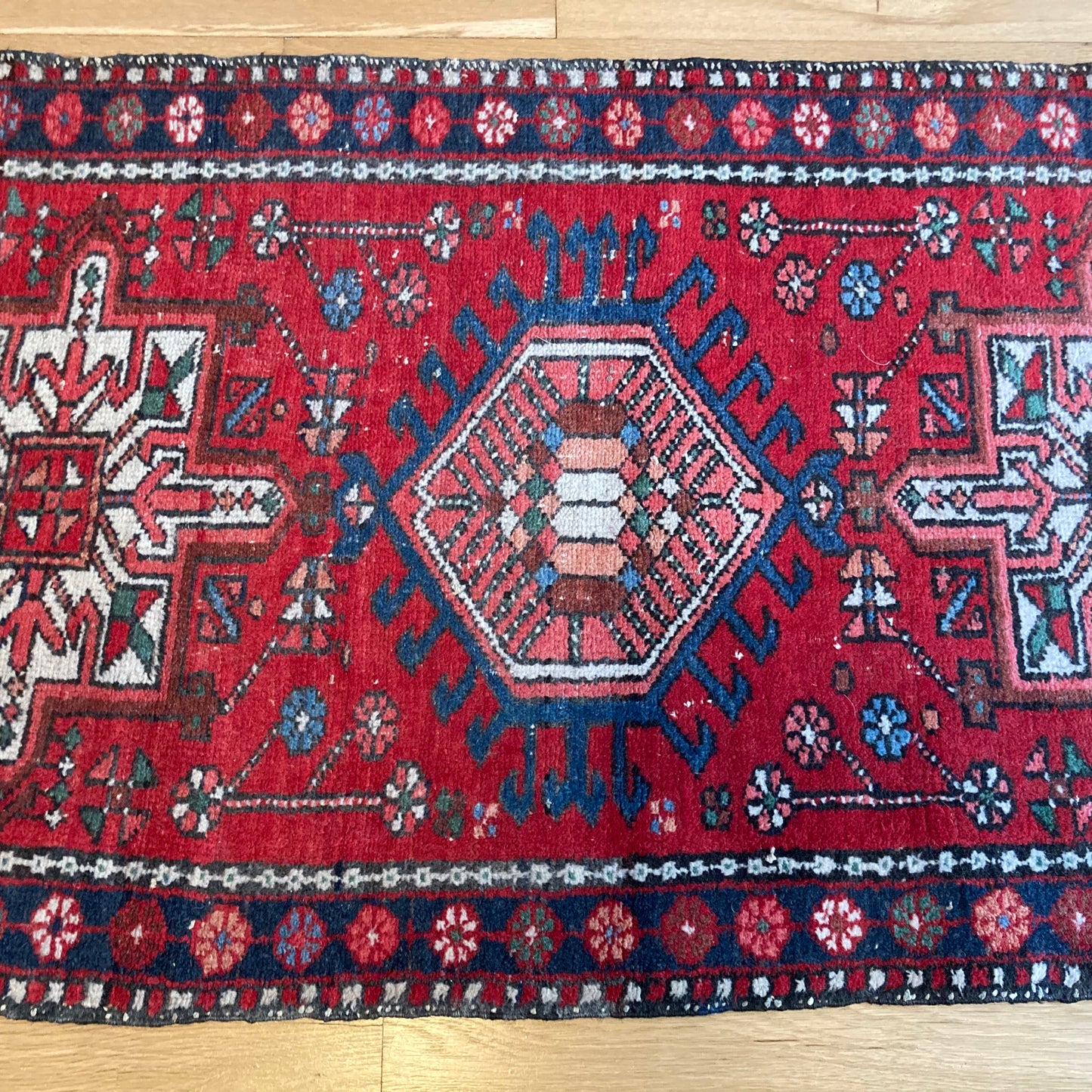 Vintage Rug, 2' 5 x 4' 8 Red
