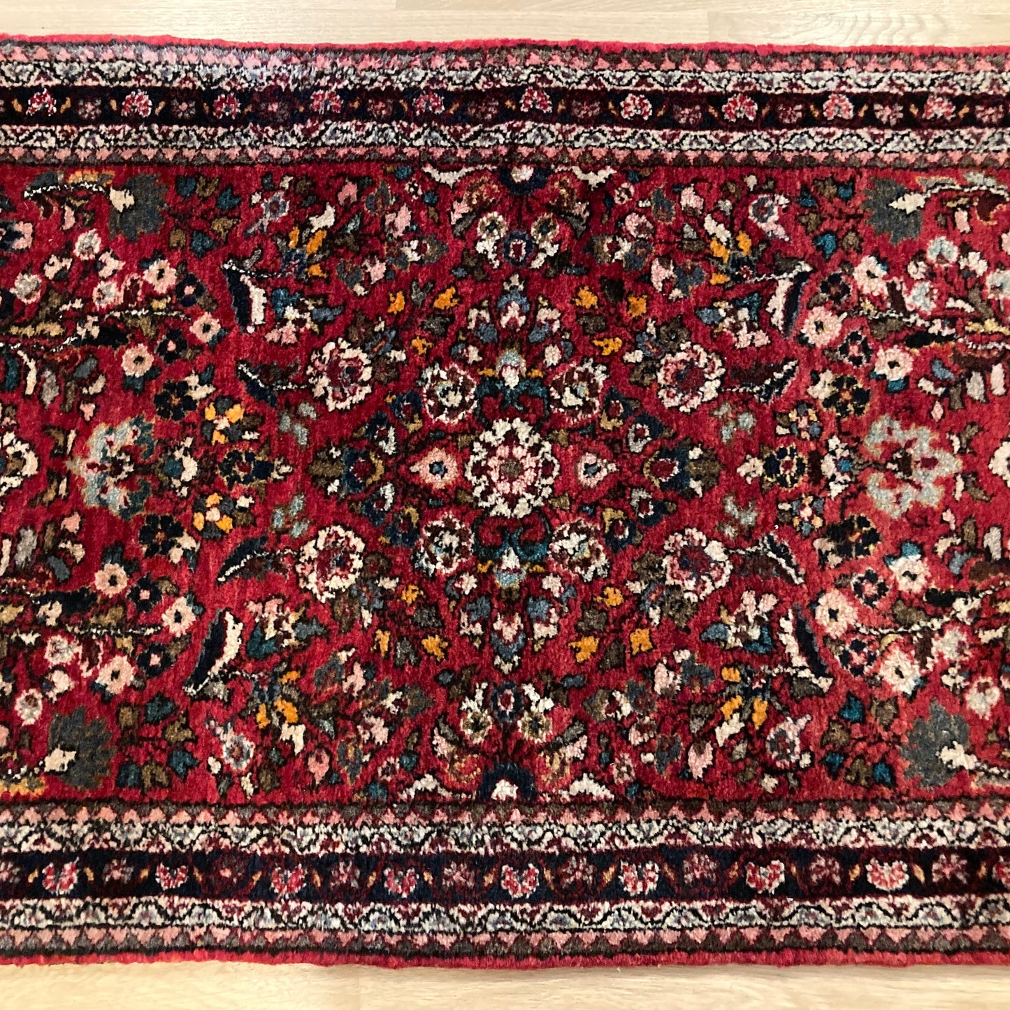 Vintage Rug, 2' 2 x 4' 4 Red