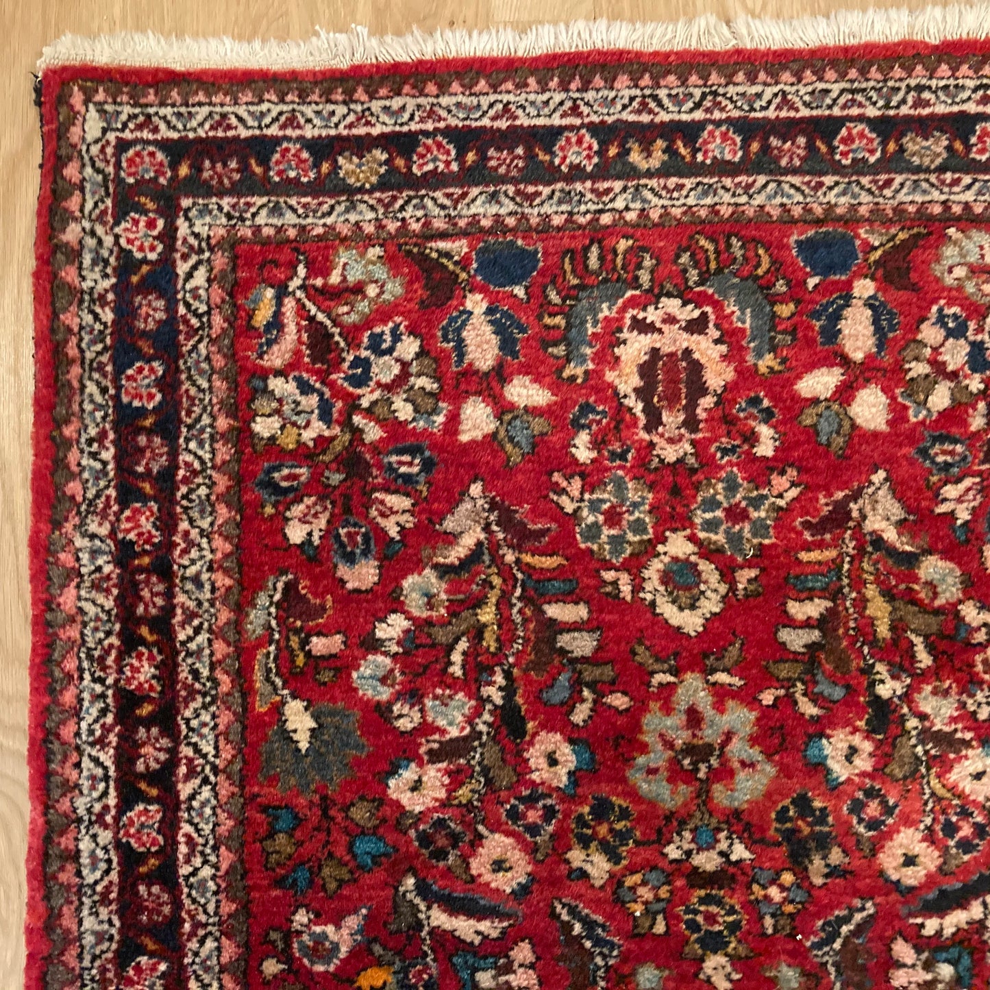 Vintage Rug, 2' 2 x 4' 4 Red