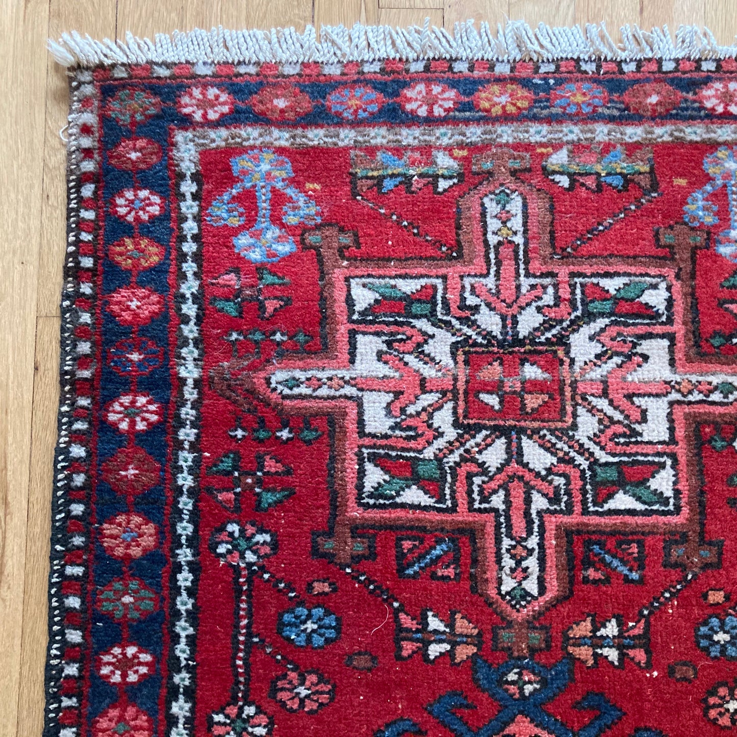 Vintage Rug, 2' 5 x 4' 8 Red