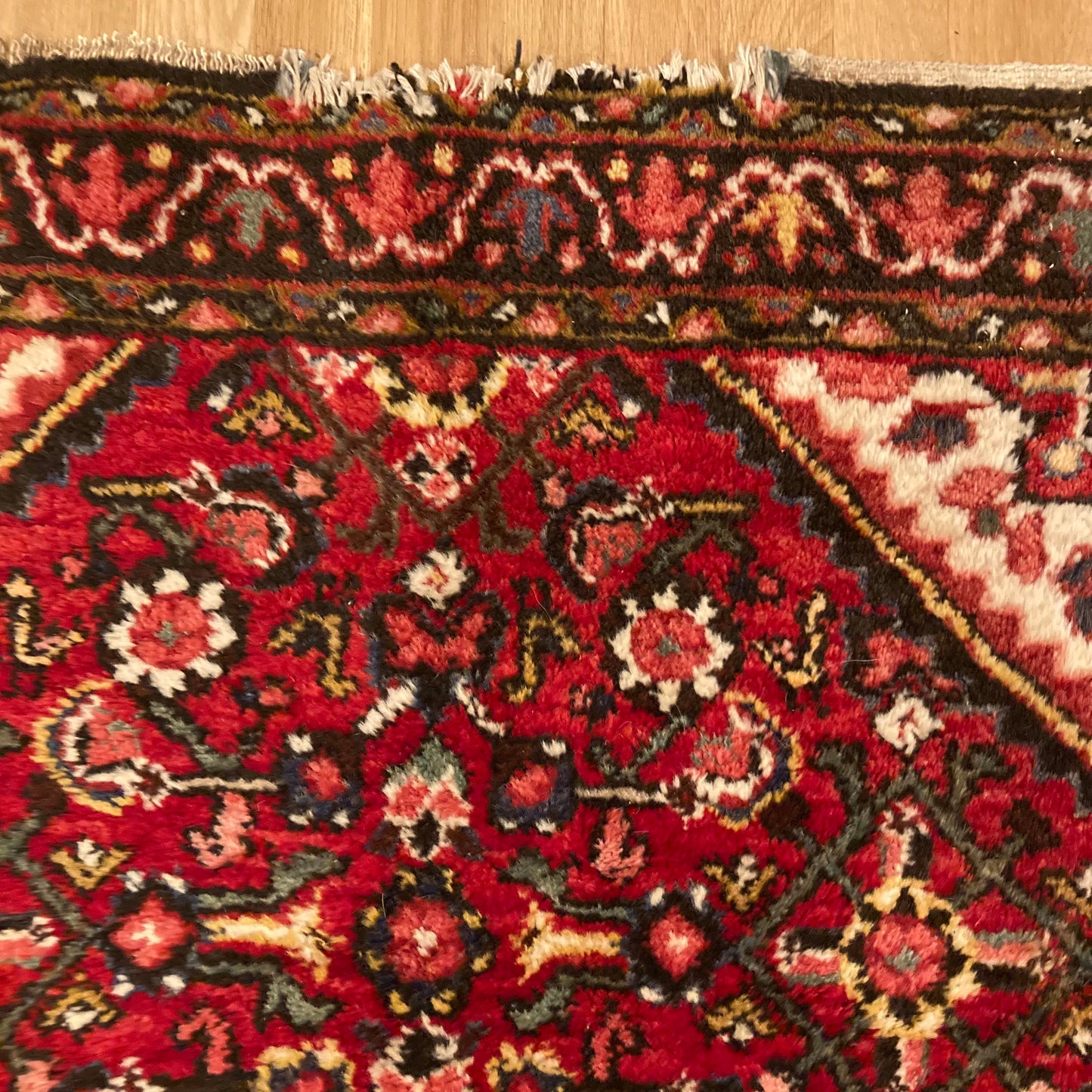 Vintage Rug, 3' 6 x 5' 9 Red