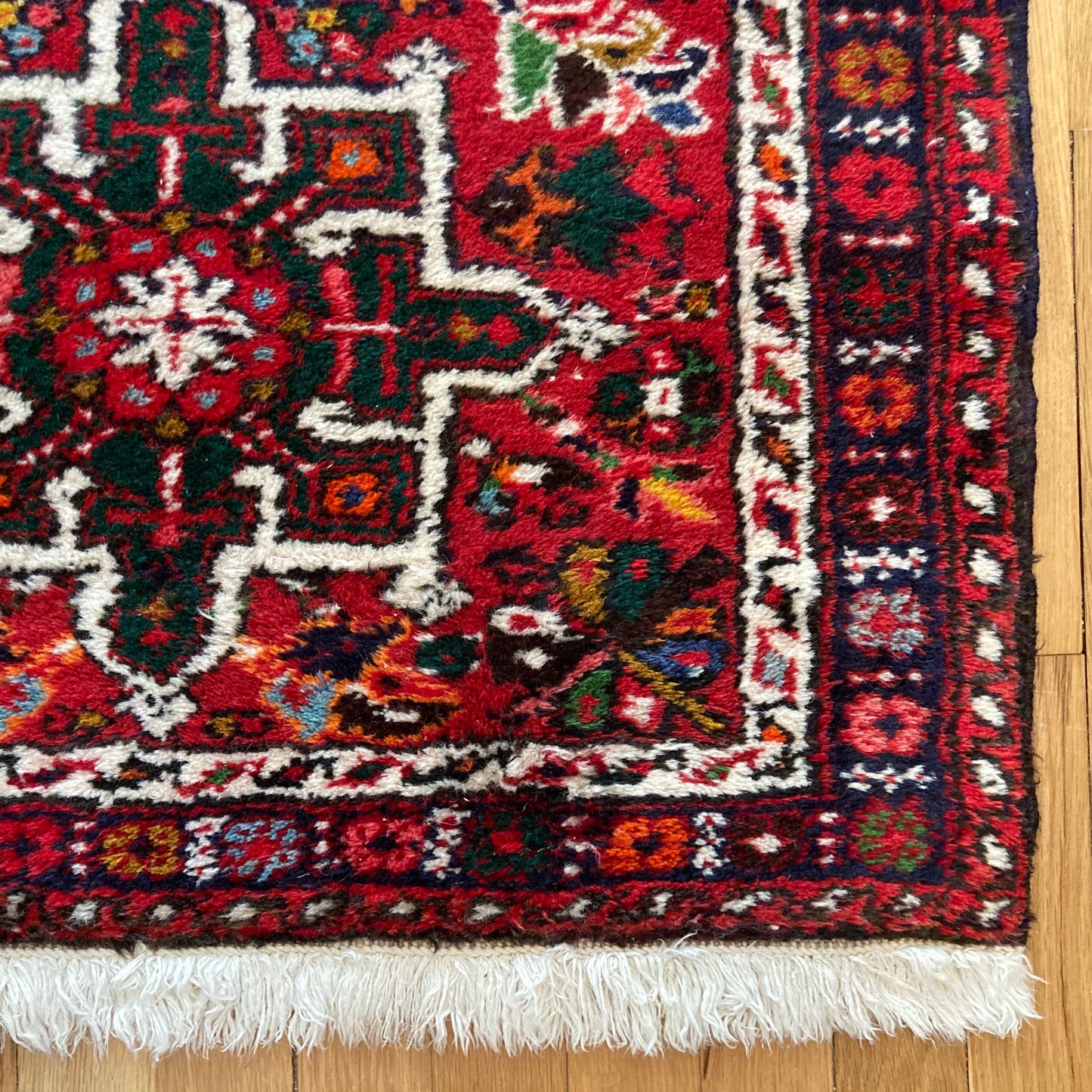 Vintage Rug, 2' 6 x 4' 4 Red