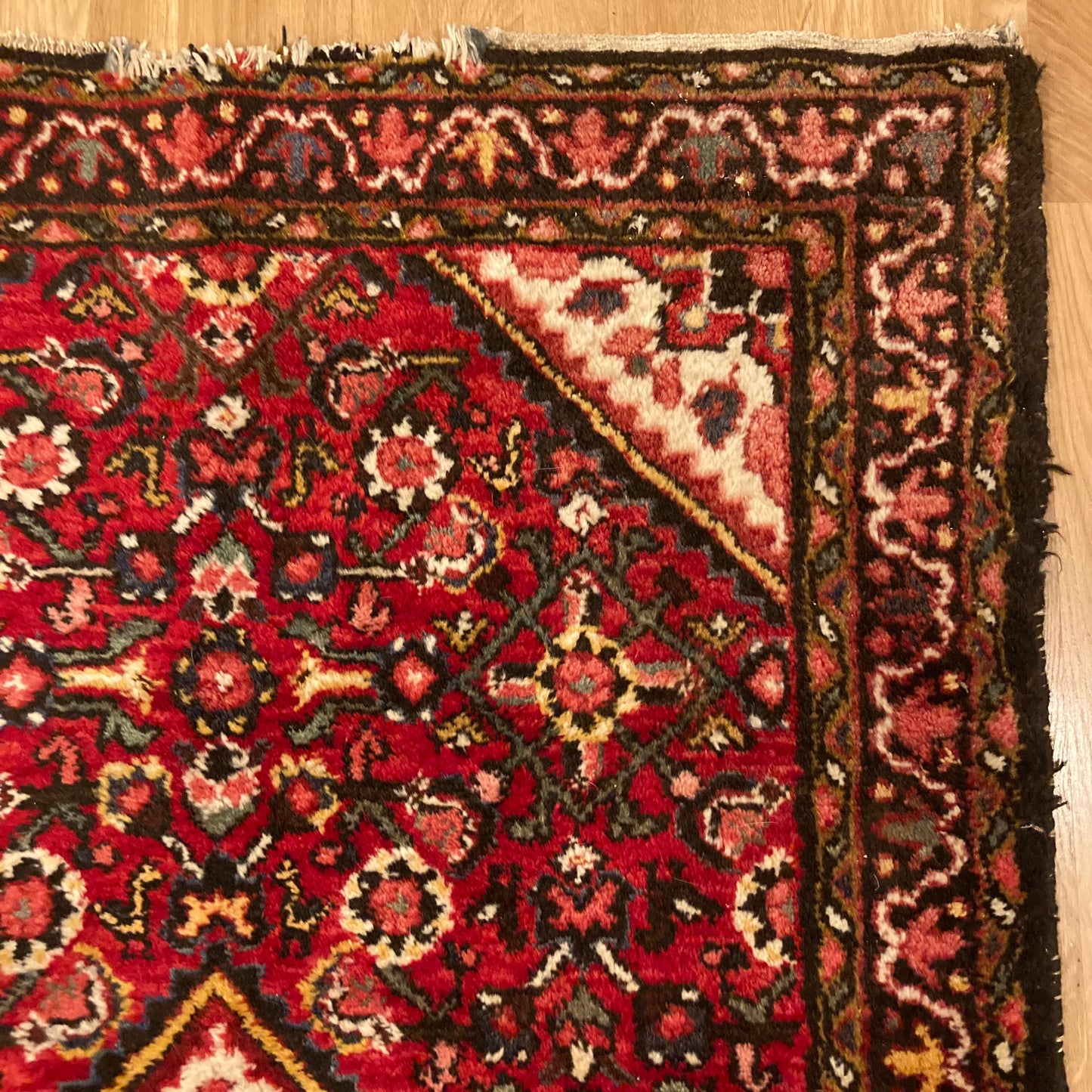 Vintage Rug, 3' 6 x 5' 9 Red