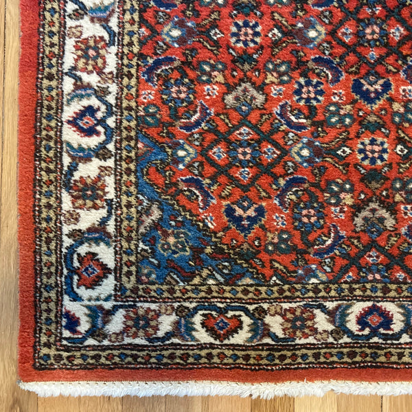 Vintage Rug, 3' 1 x 5' 7 Red