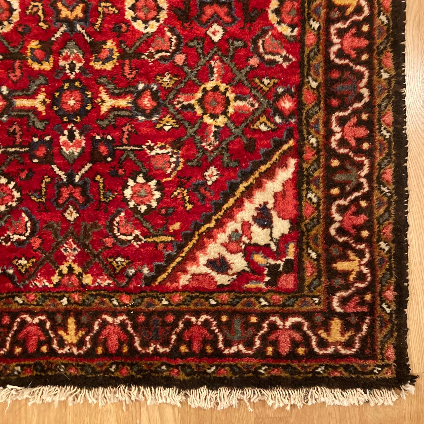 Vintage Rug, 3' 6 x 5' 9 Red