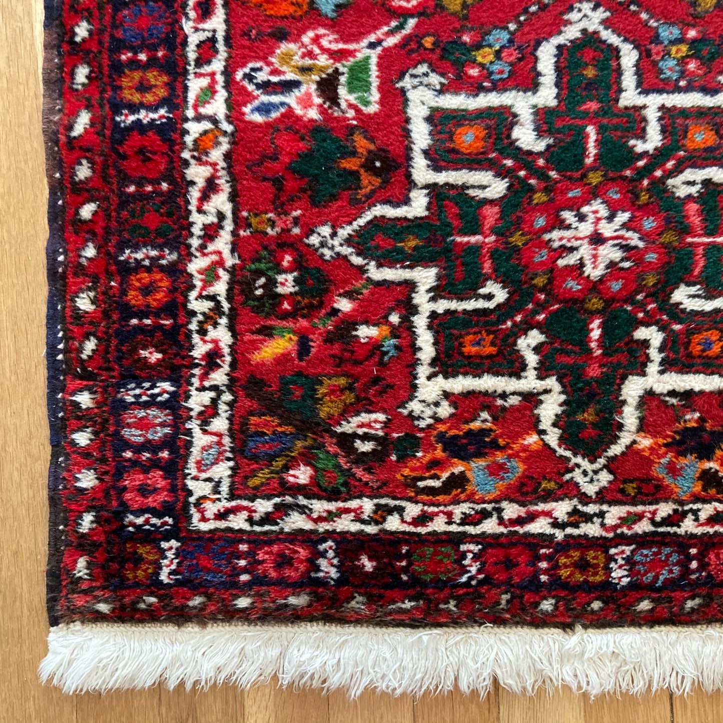 Vintage Rug, 2' 6 x 4' 4 Red