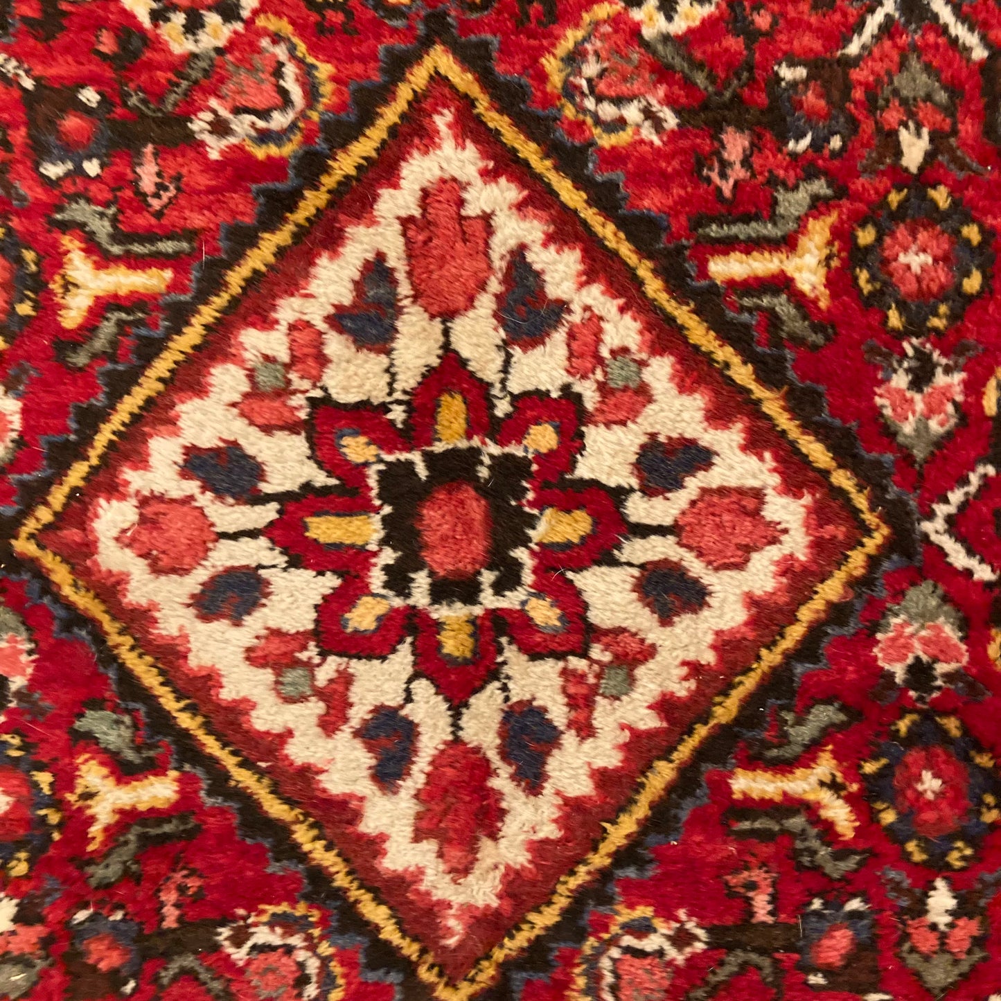 Vintage Rug, 3' 6 x 5' 9 Red