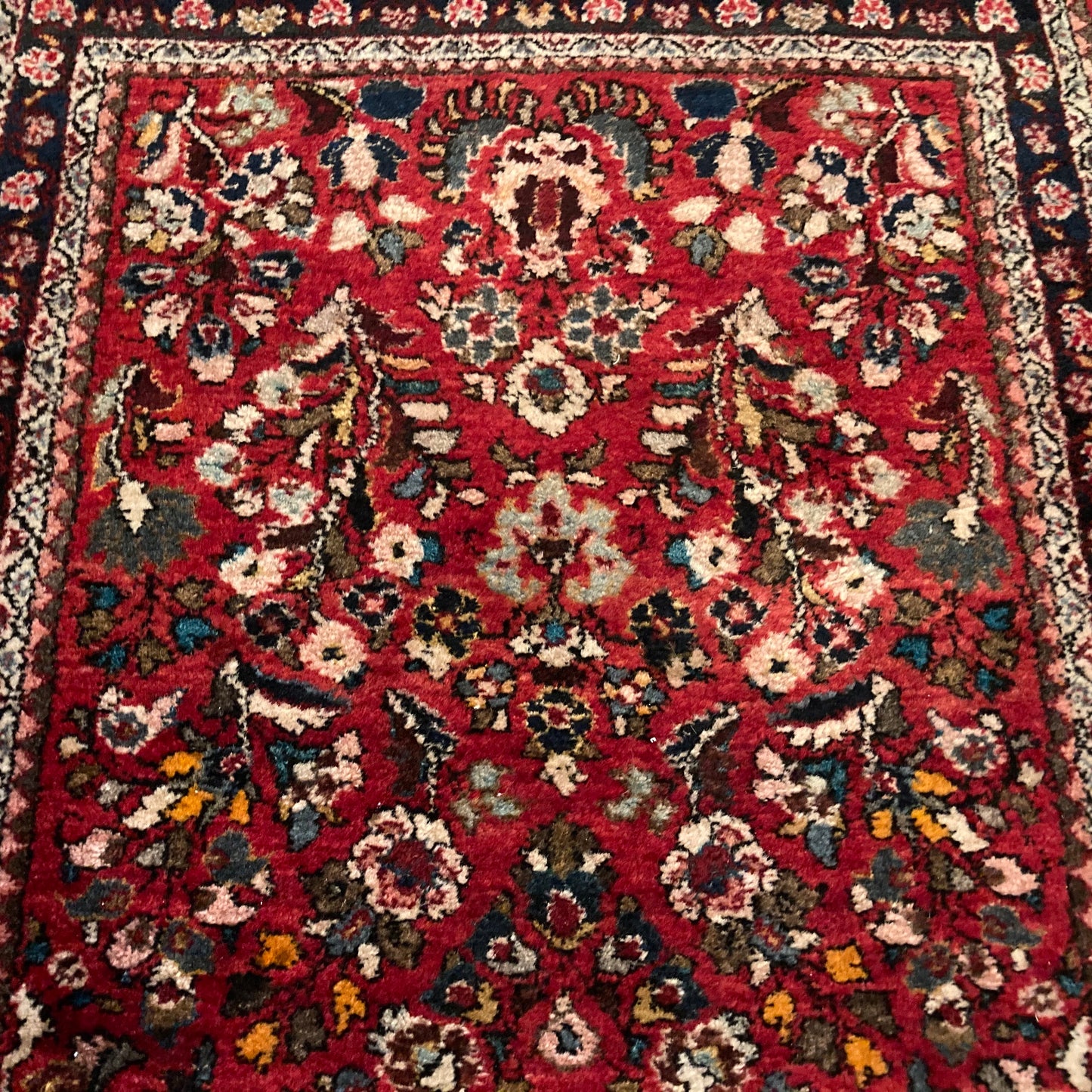 Vintage Rug, 2' 2 x 4' 4 Red