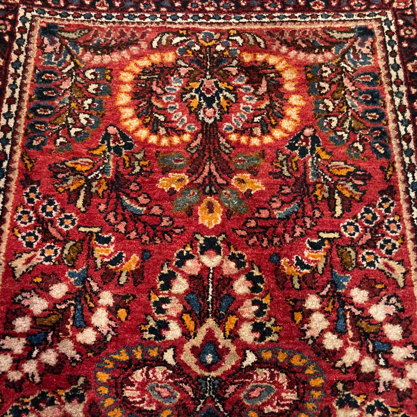 Vintage Rug, 2' 2 x 4' 1 Red