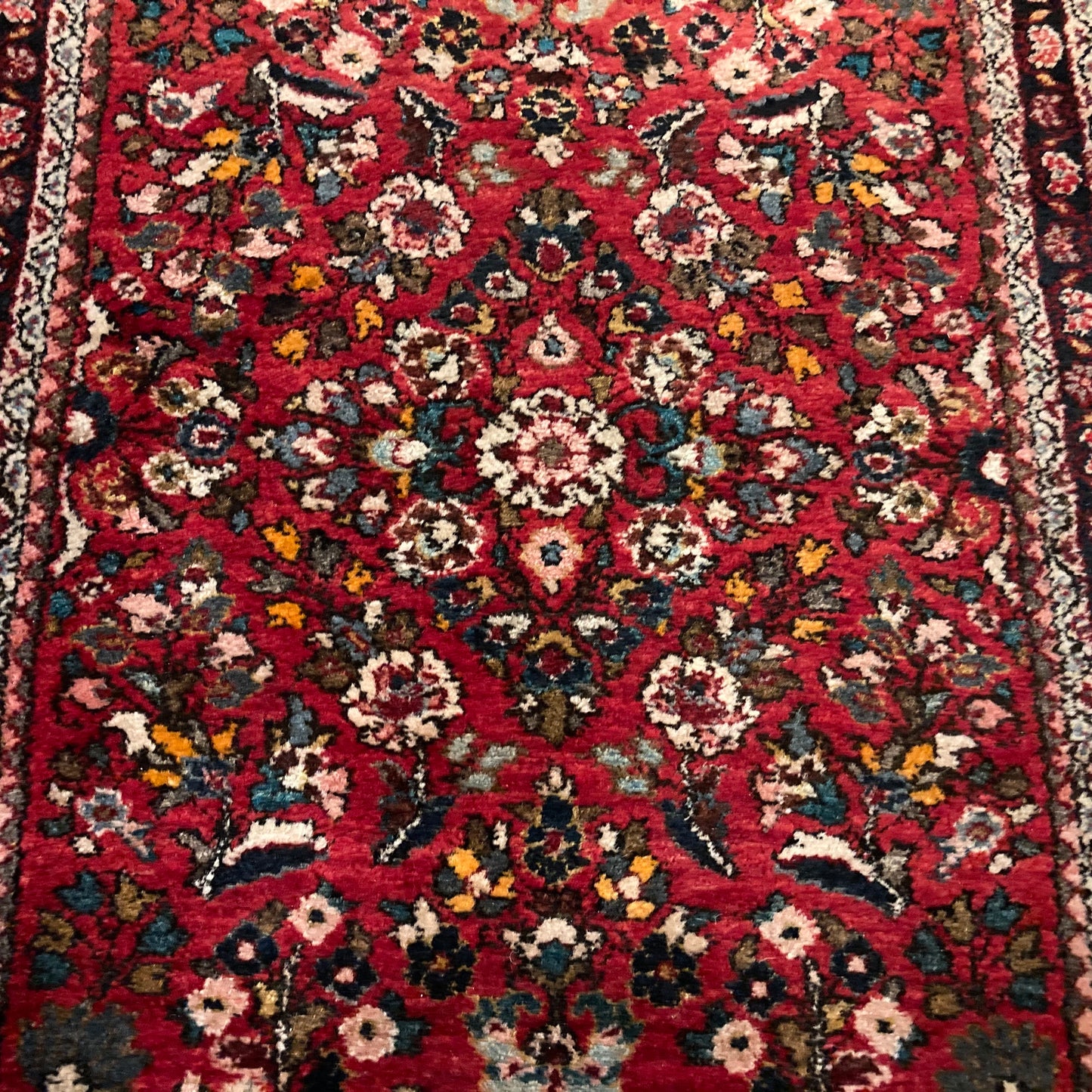 Vintage Rug, 2' 2 x 4' 4 Red