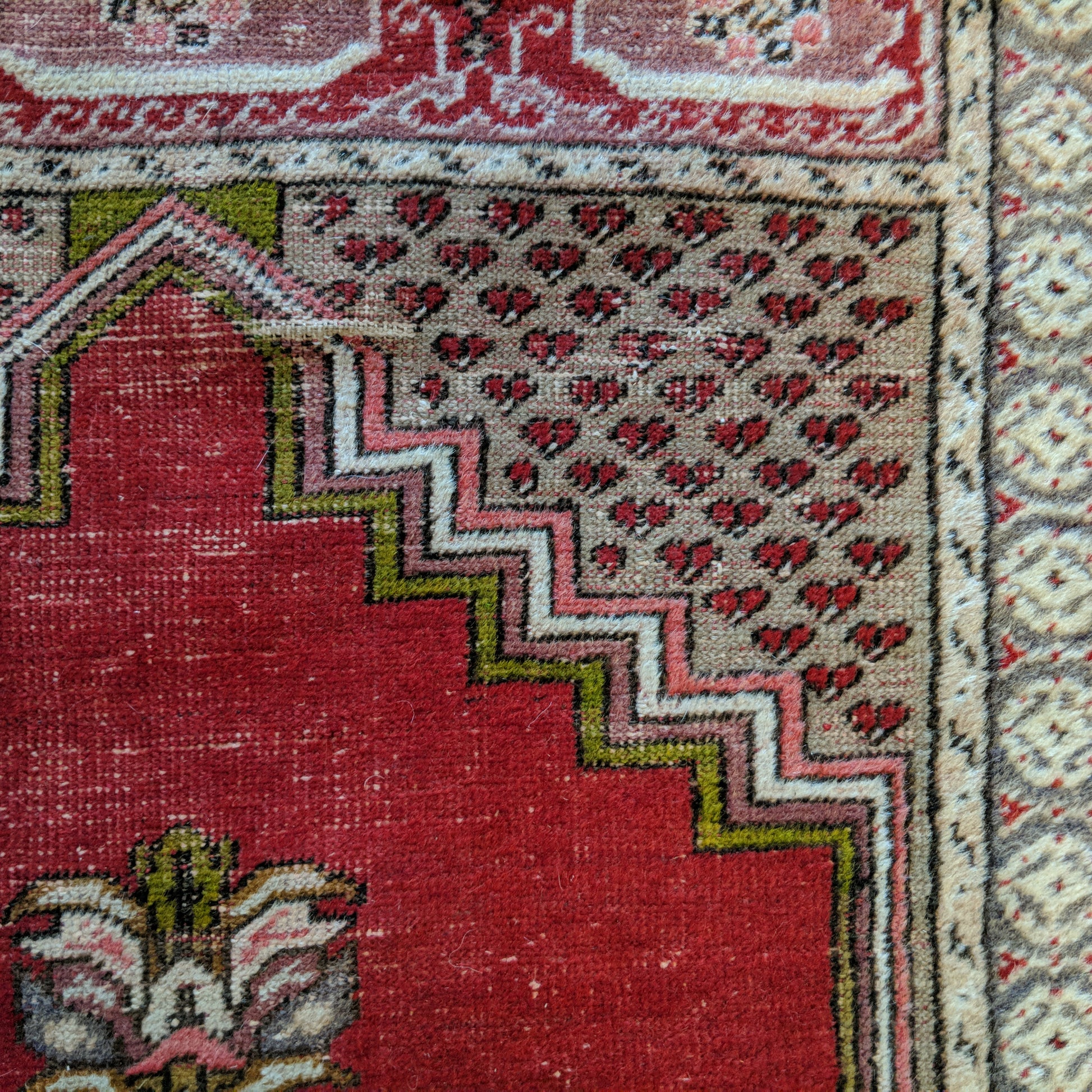 Turkish Rug, 3' 7 x 5' 10 Red - Jessie's Oriental Rugs