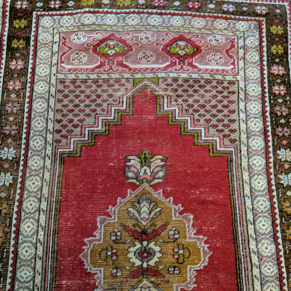 Turkish Rug, 3' 7 x 5' 10 Red - Jessie's Oriental Rugs