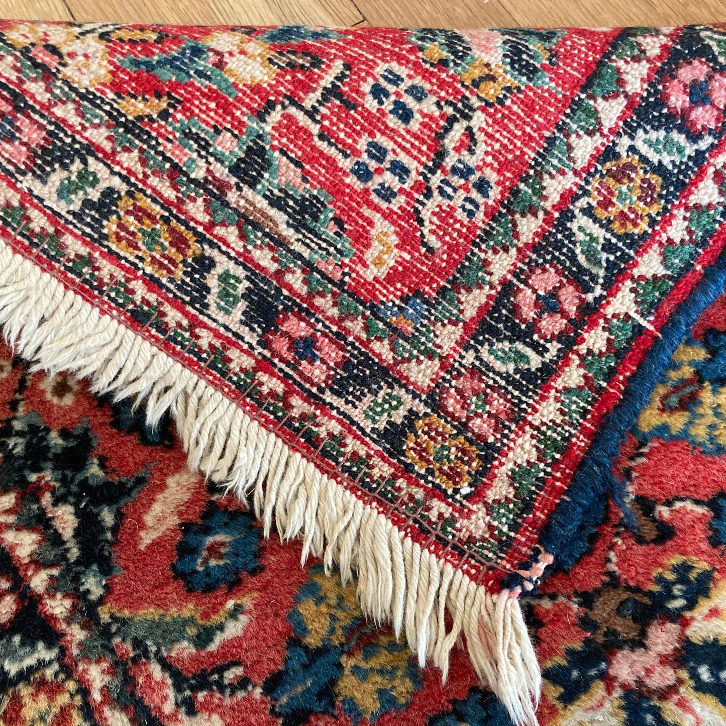 Vintage Rug, 1' 7 x 2' 7 Soft Red