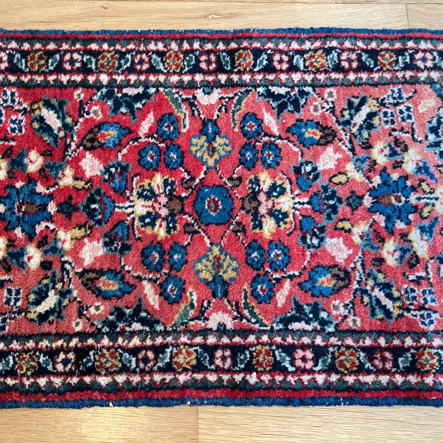Vintage Rug, 1' 7 x 2' 7 Soft Red