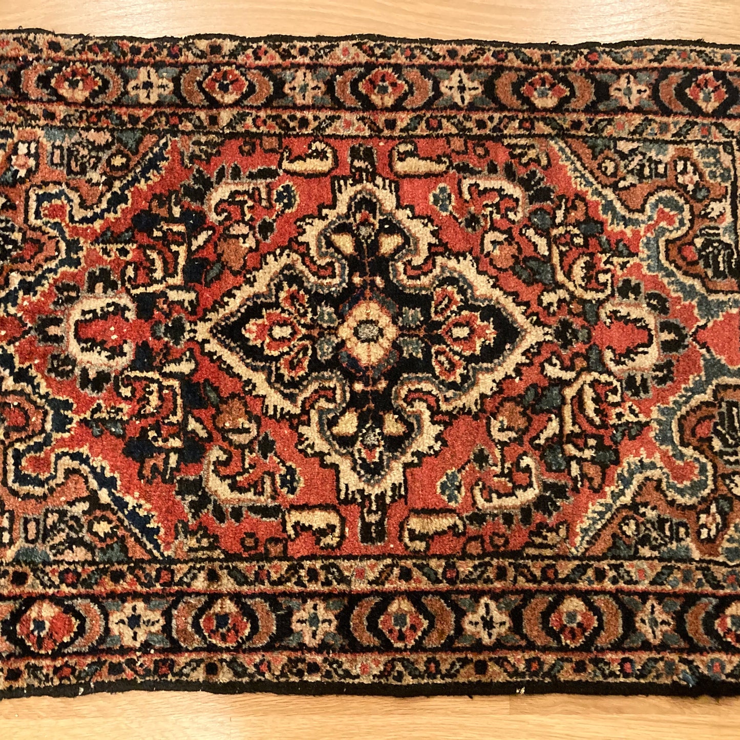 Vintage Rug, 1' 11 x 2' 9 Red