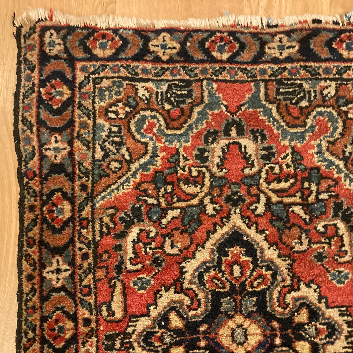 Vintage Rug, 1' 11 x 2' 9 Red