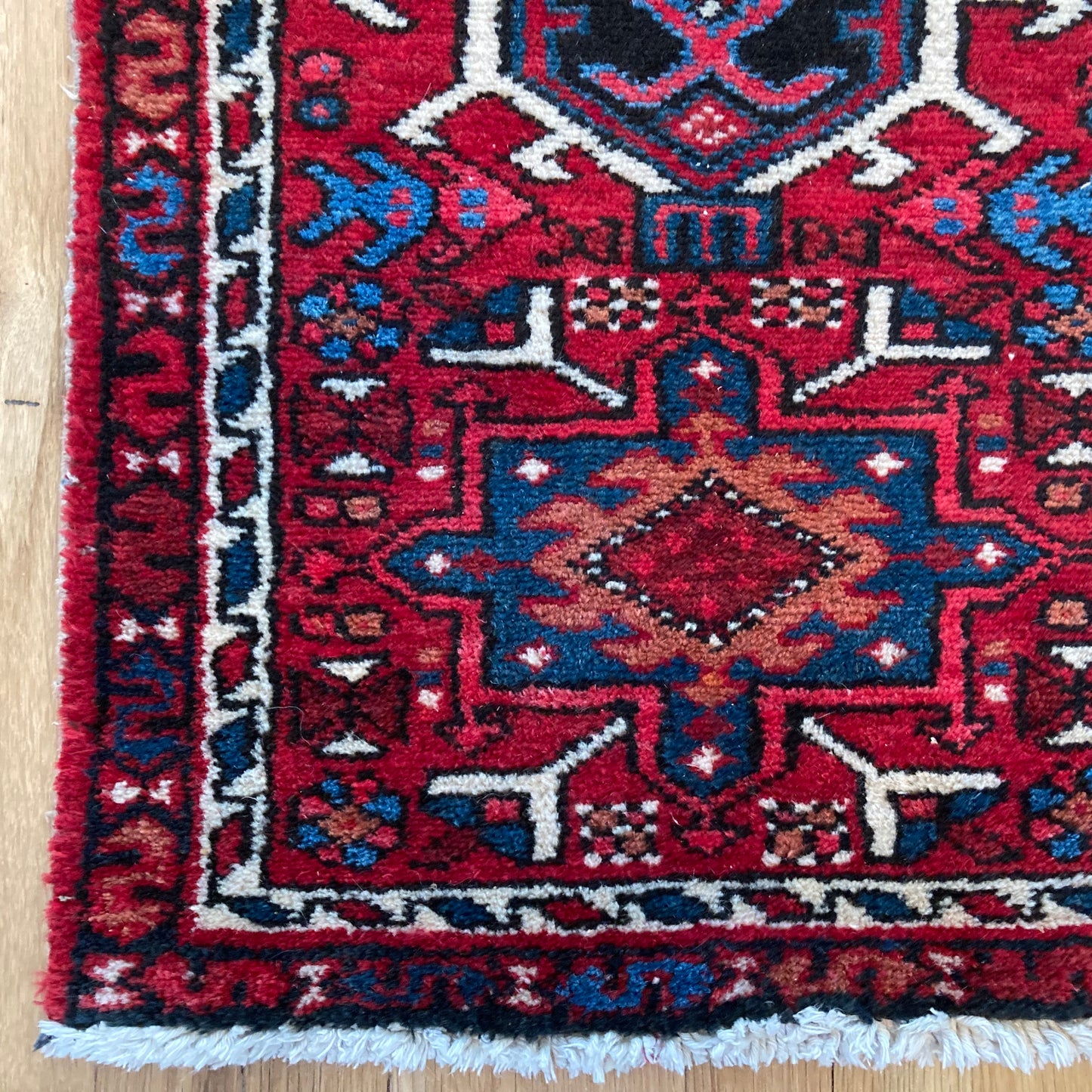 Vintage Rug, 1' 10 x 2' 10 Red