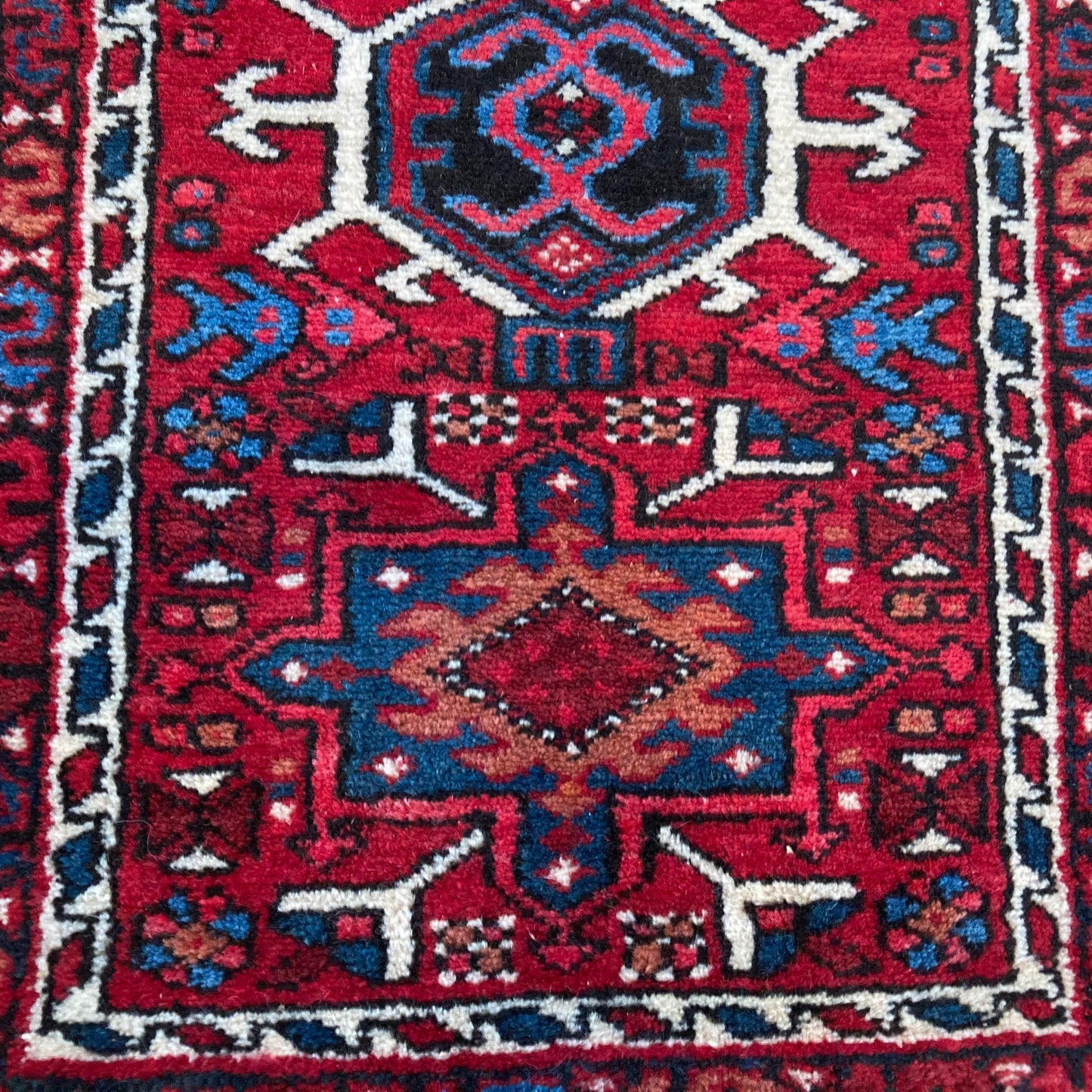 Vintage Rug, 1' 10 x 2' 10 Red