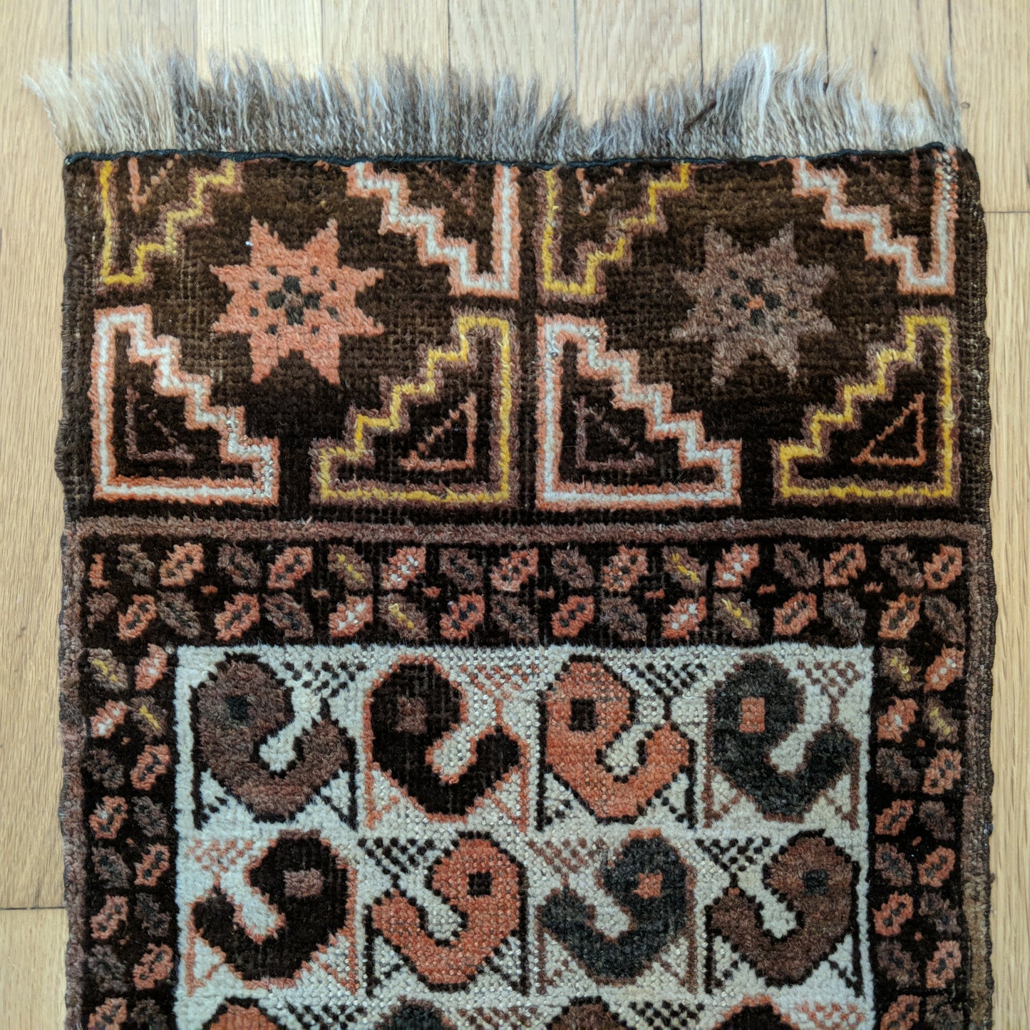 Turkish Rug, 1' 5 x 3' 8 Ivory Yastik