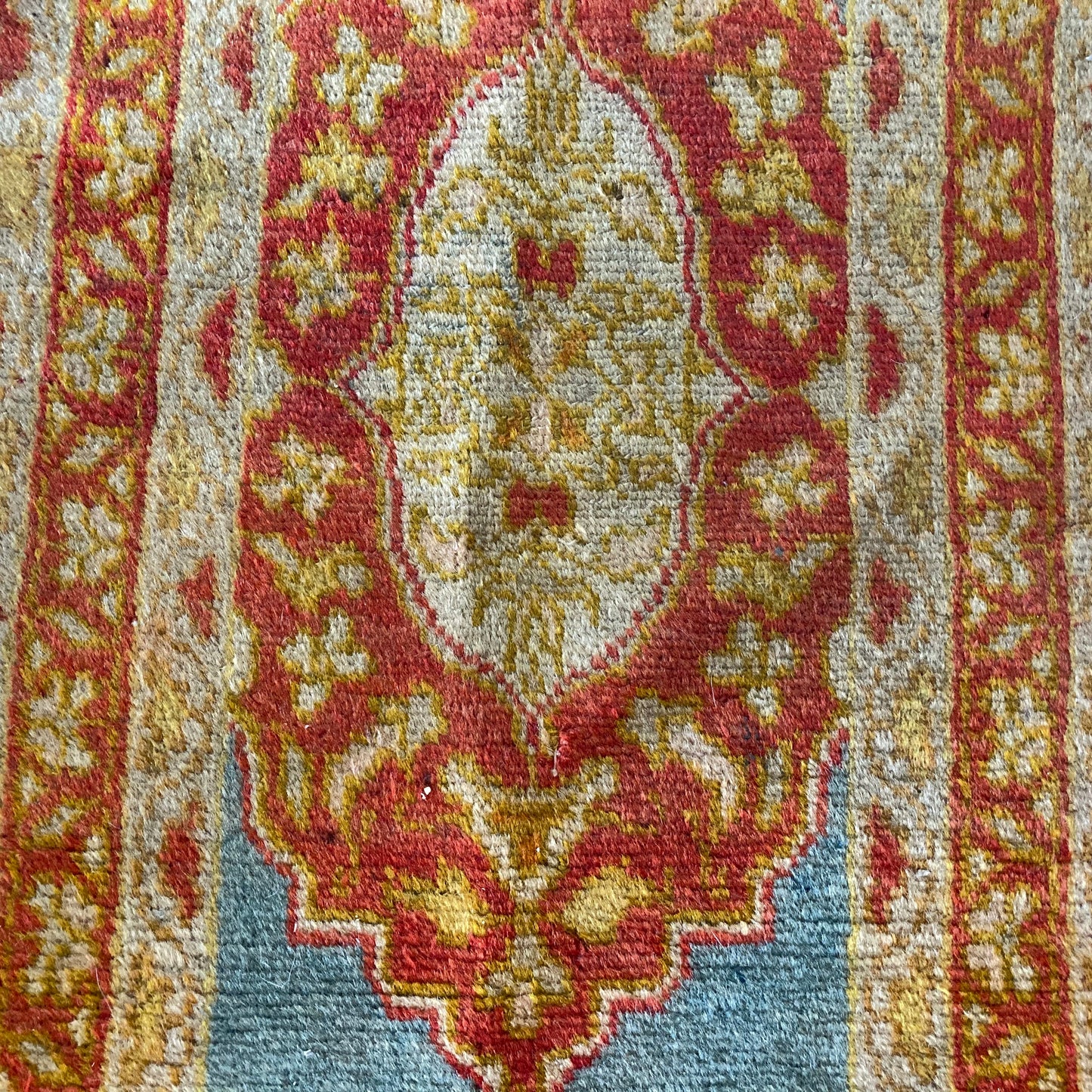 Turkish Rug, 1' 4 x 2' 11 Beige Yastik