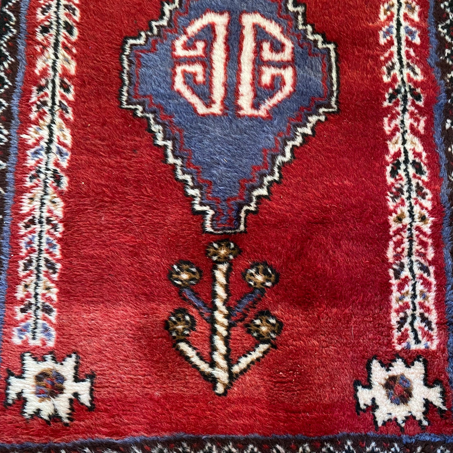 Vintage Rug, 2' 2 x 3' 9 Red