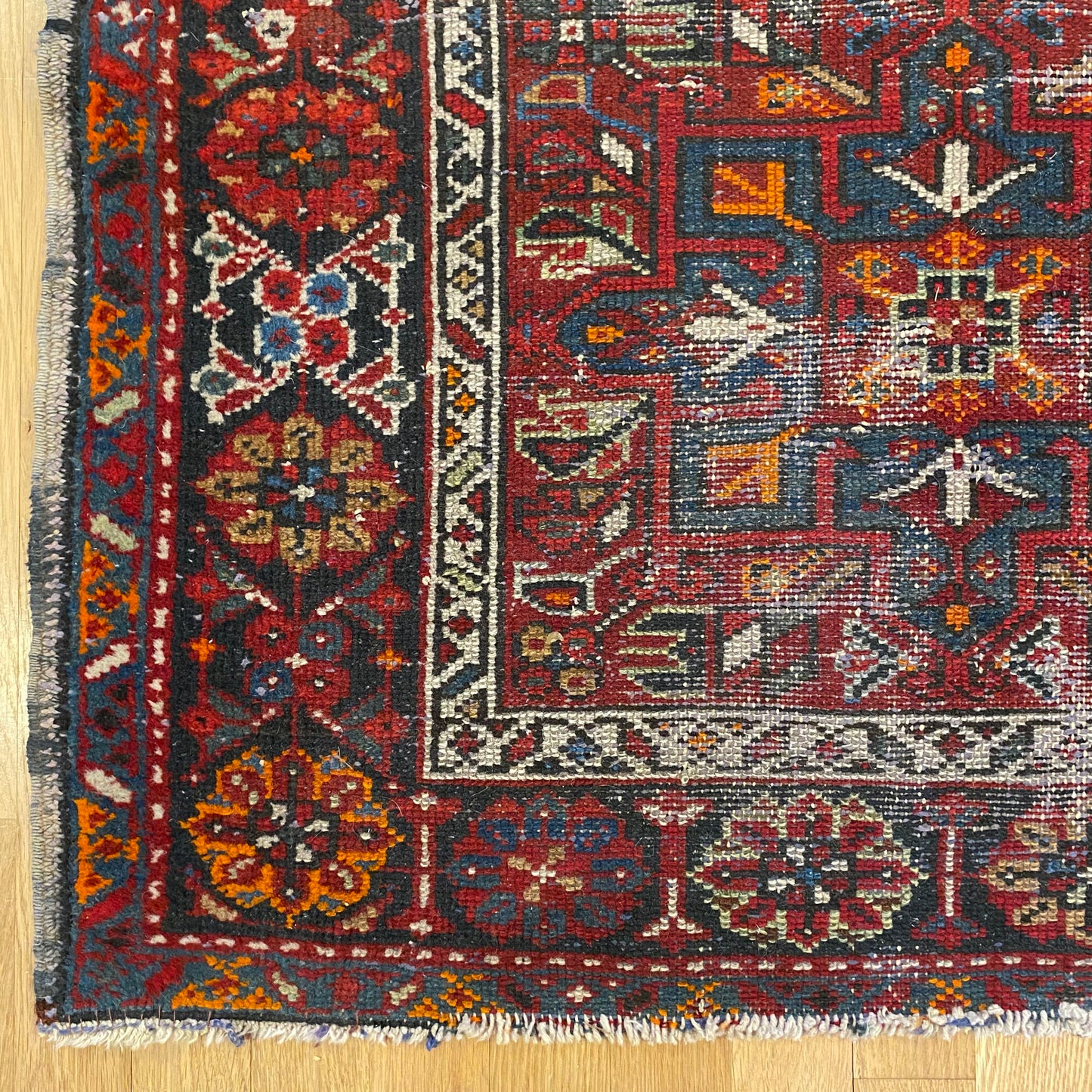 Vintage Rug, 2' 11 x 4' 5 Red