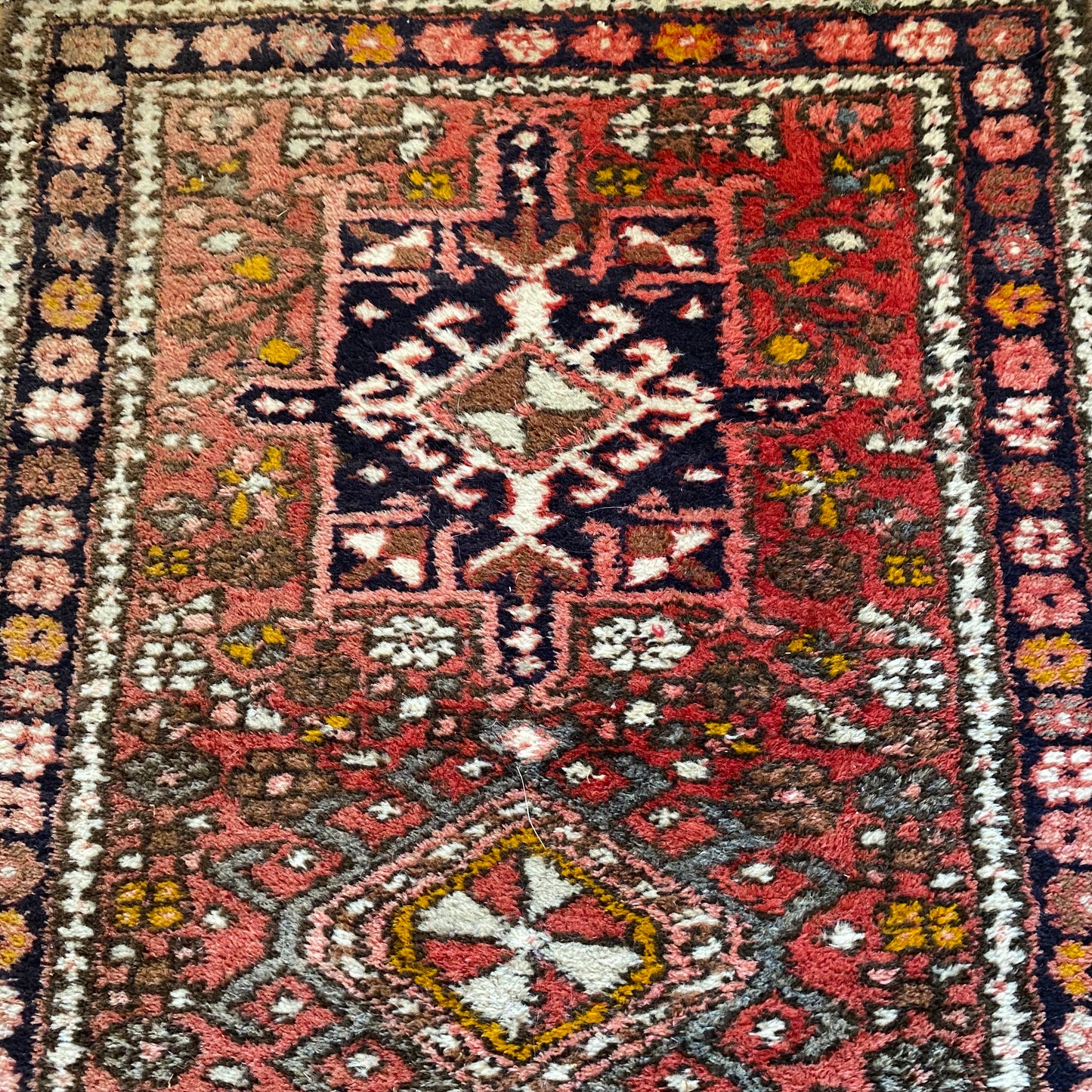Vintage Rug, 2' 4 x 4' 1 Red