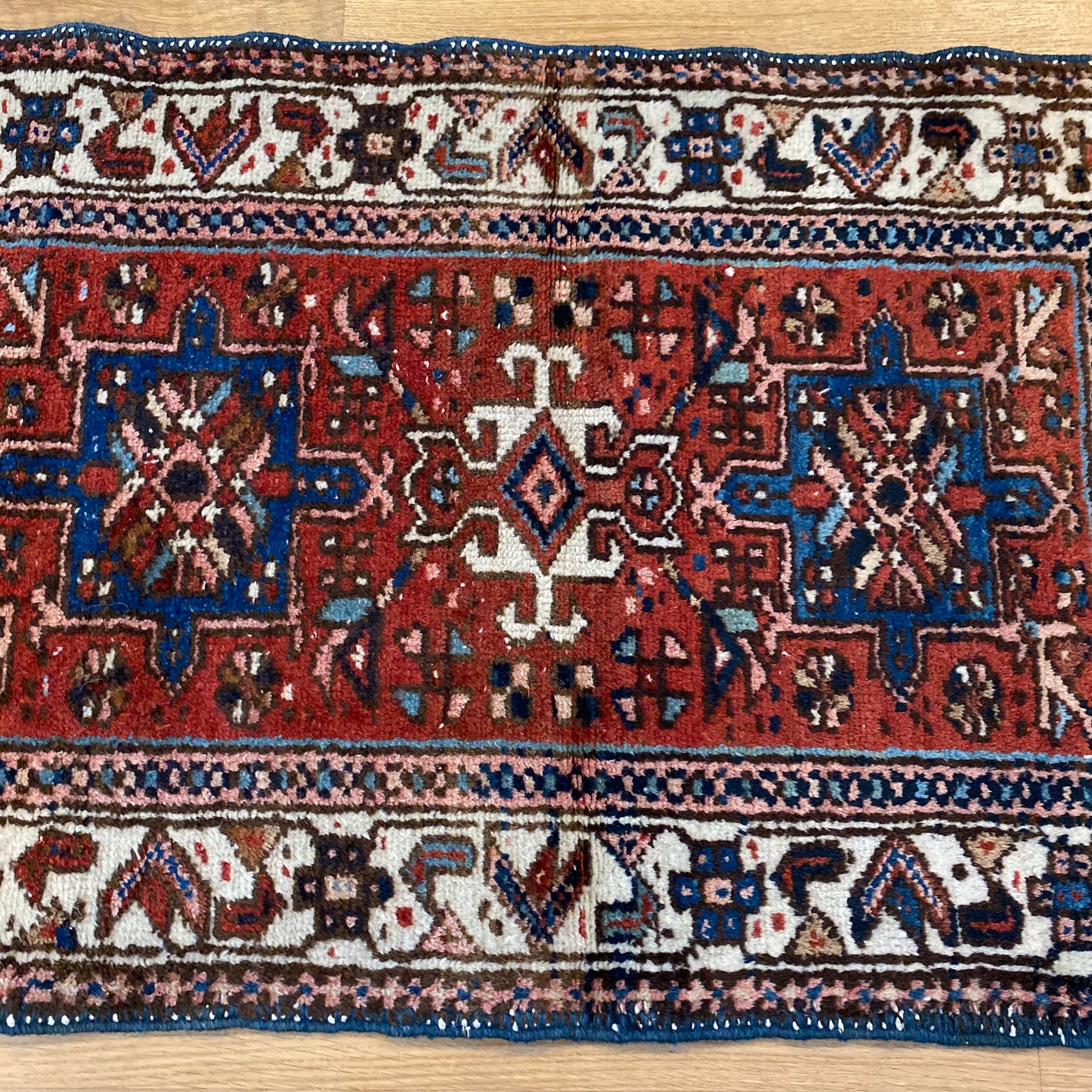 Vintage Rug, 1' 10 x 2' 10 Red