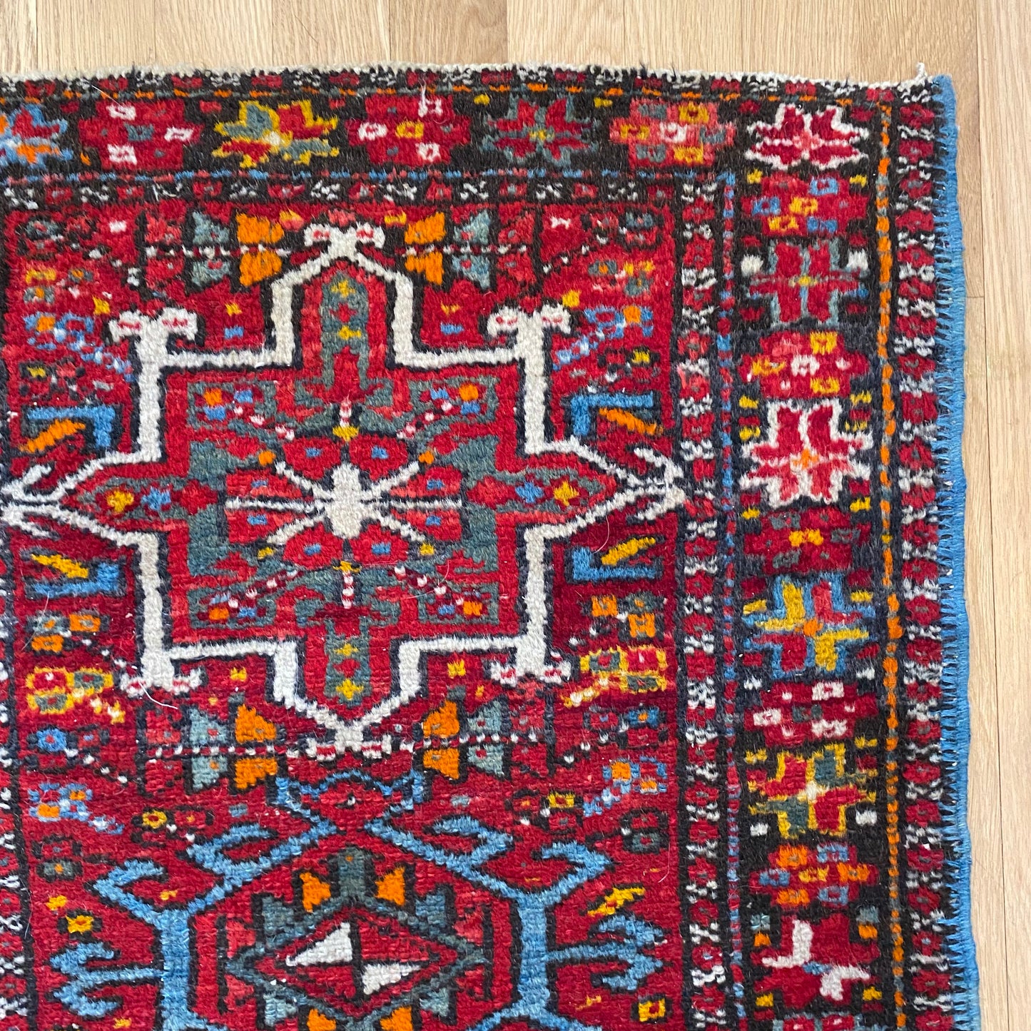 Vintage Rug, 1' 11 x 2' 8 Red