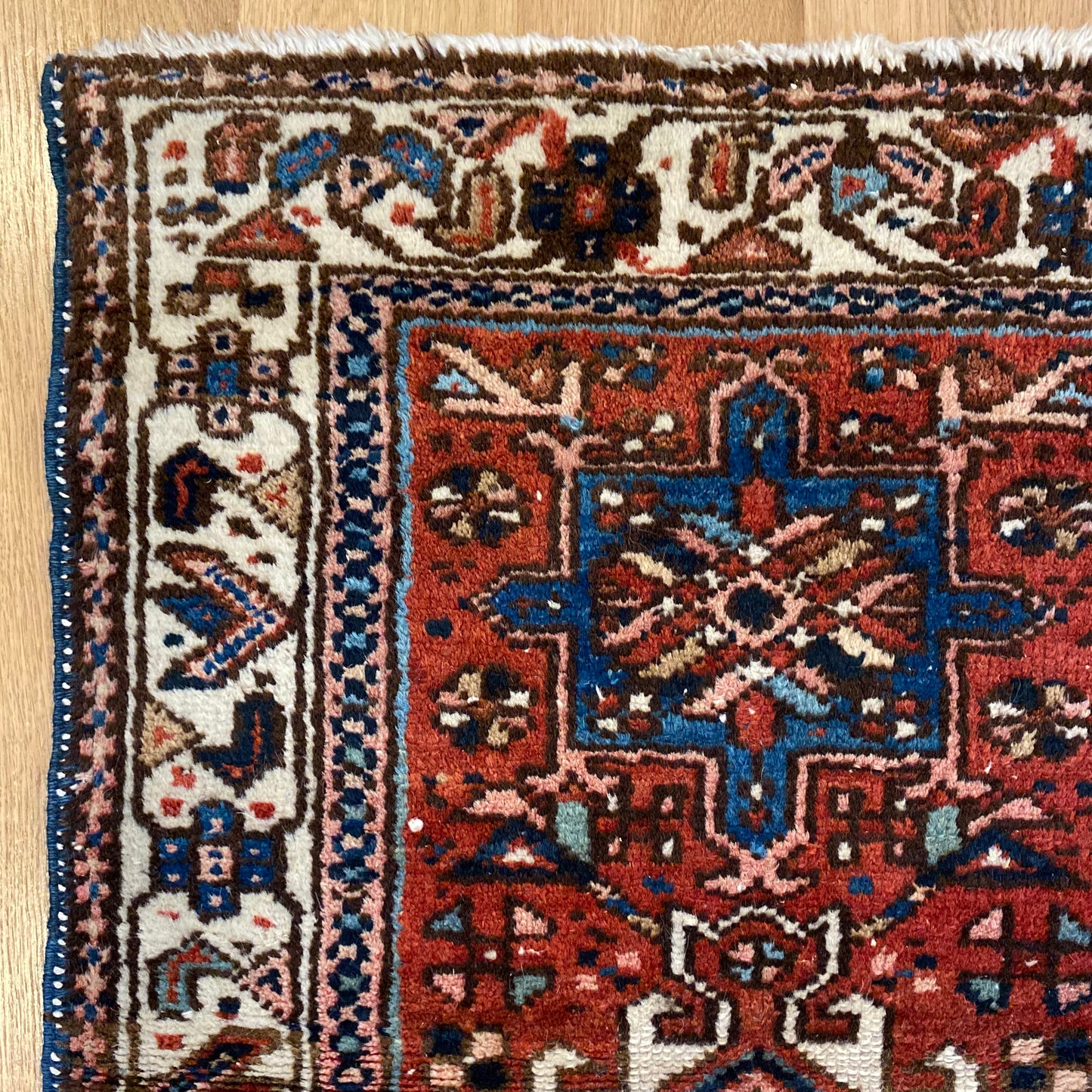 Vintage Rug, 1' 10 x 2' 10 Red