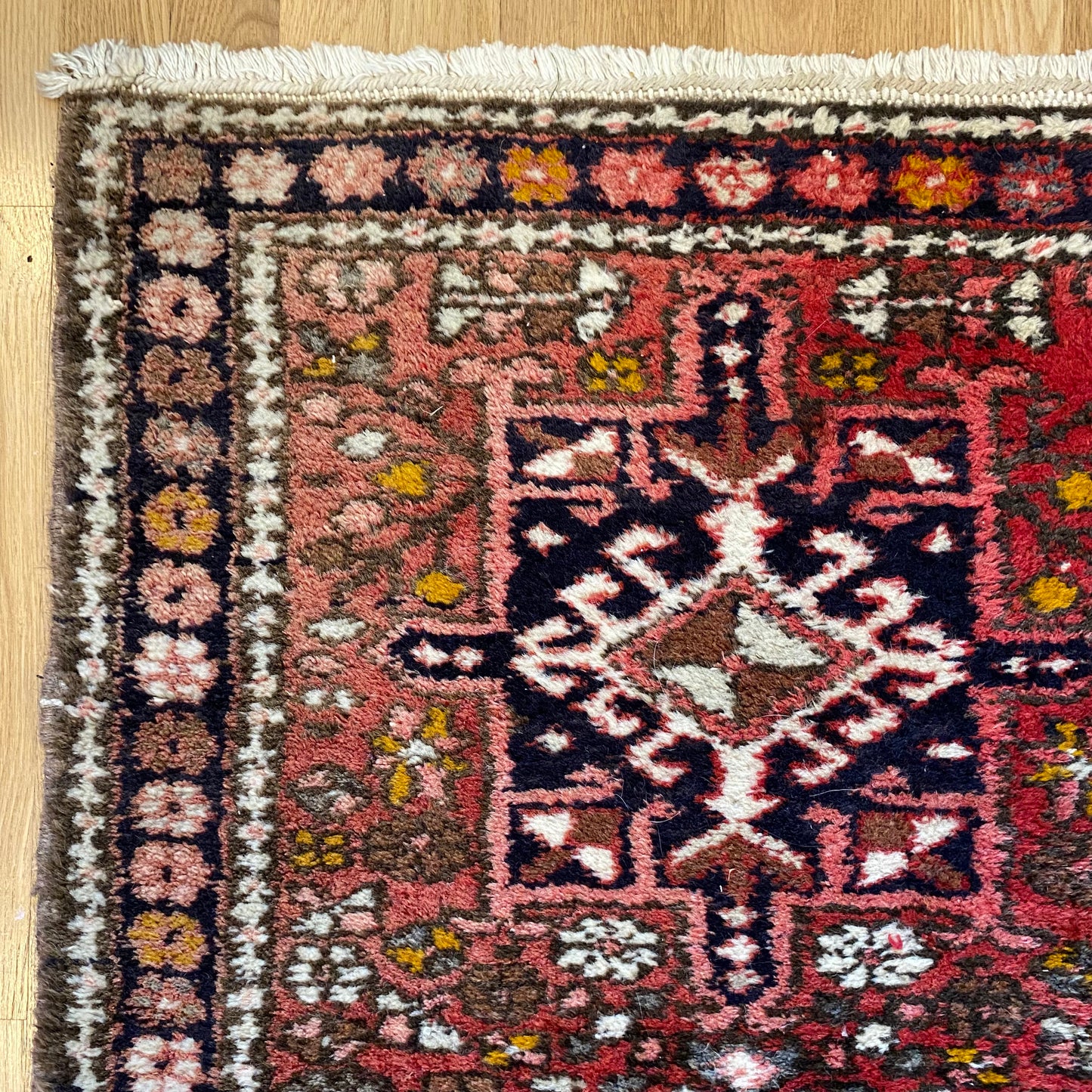 Vintage Rug, 2' 4 x 4' 1 Red