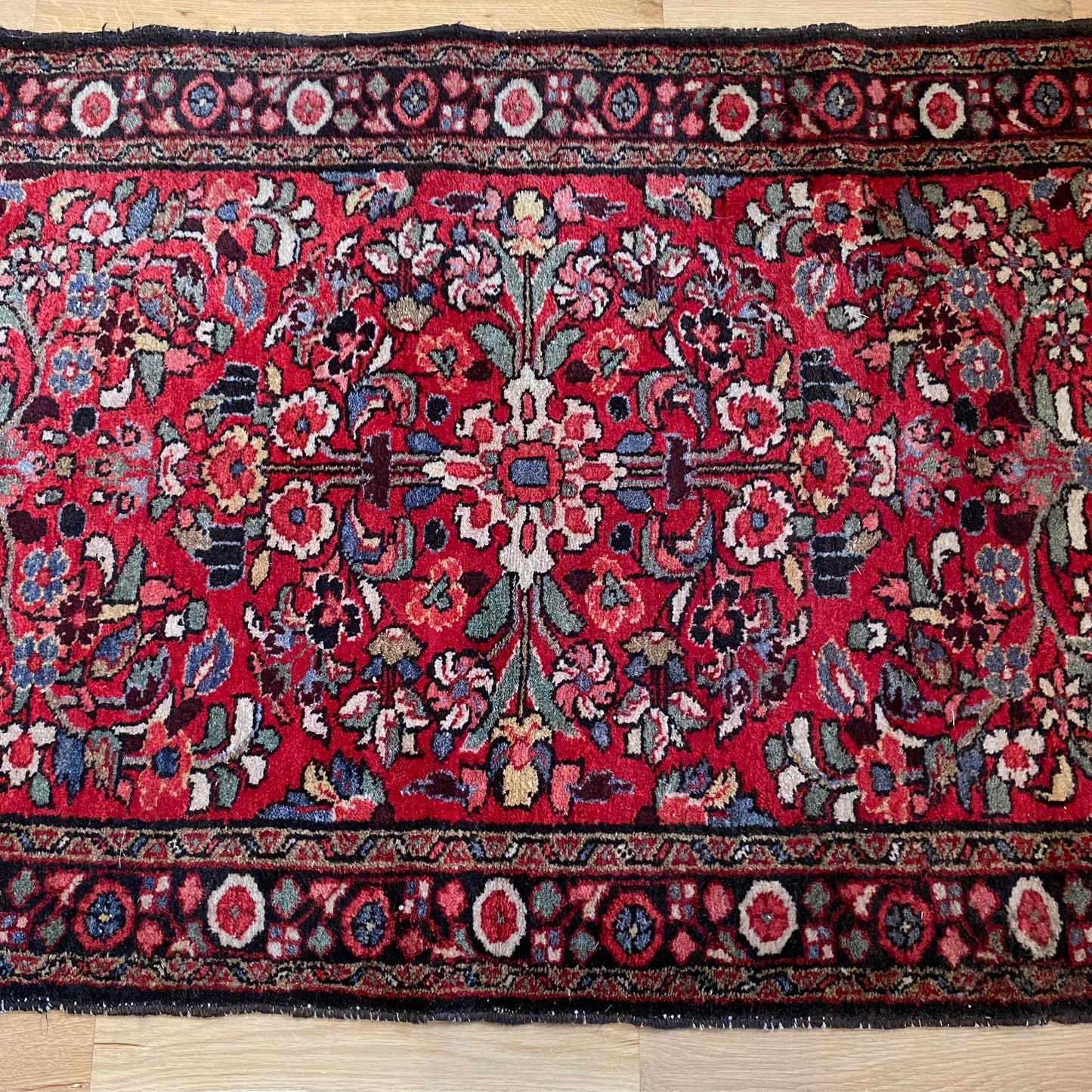 Vintage Rug, 2' 10 x 6' 8 Red