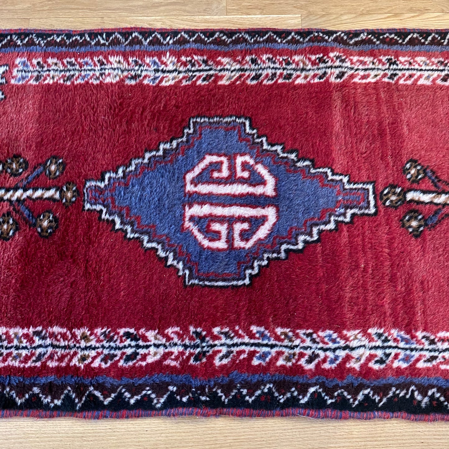 Vintage Rug, 2' 2 x 3' 9 Red