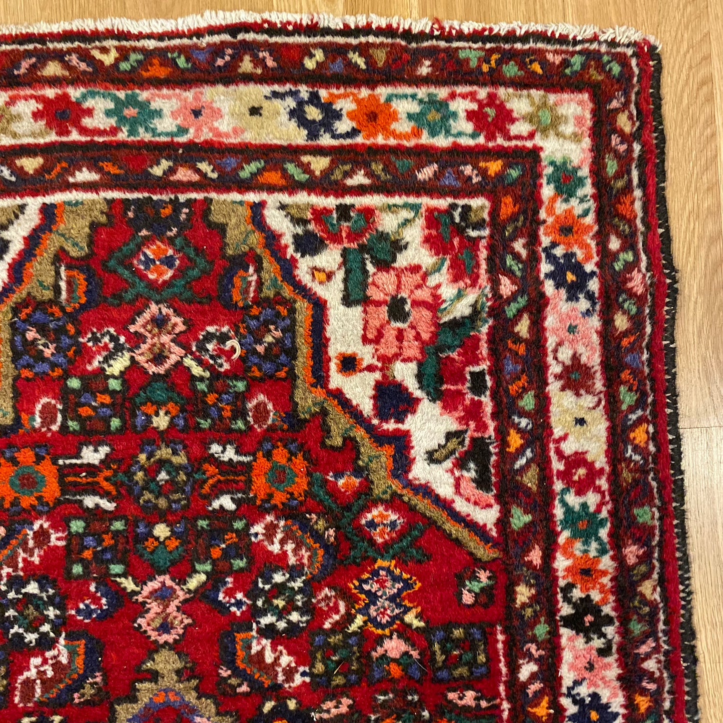 Vintage Rug, 2' 10 x 4' 2 Red