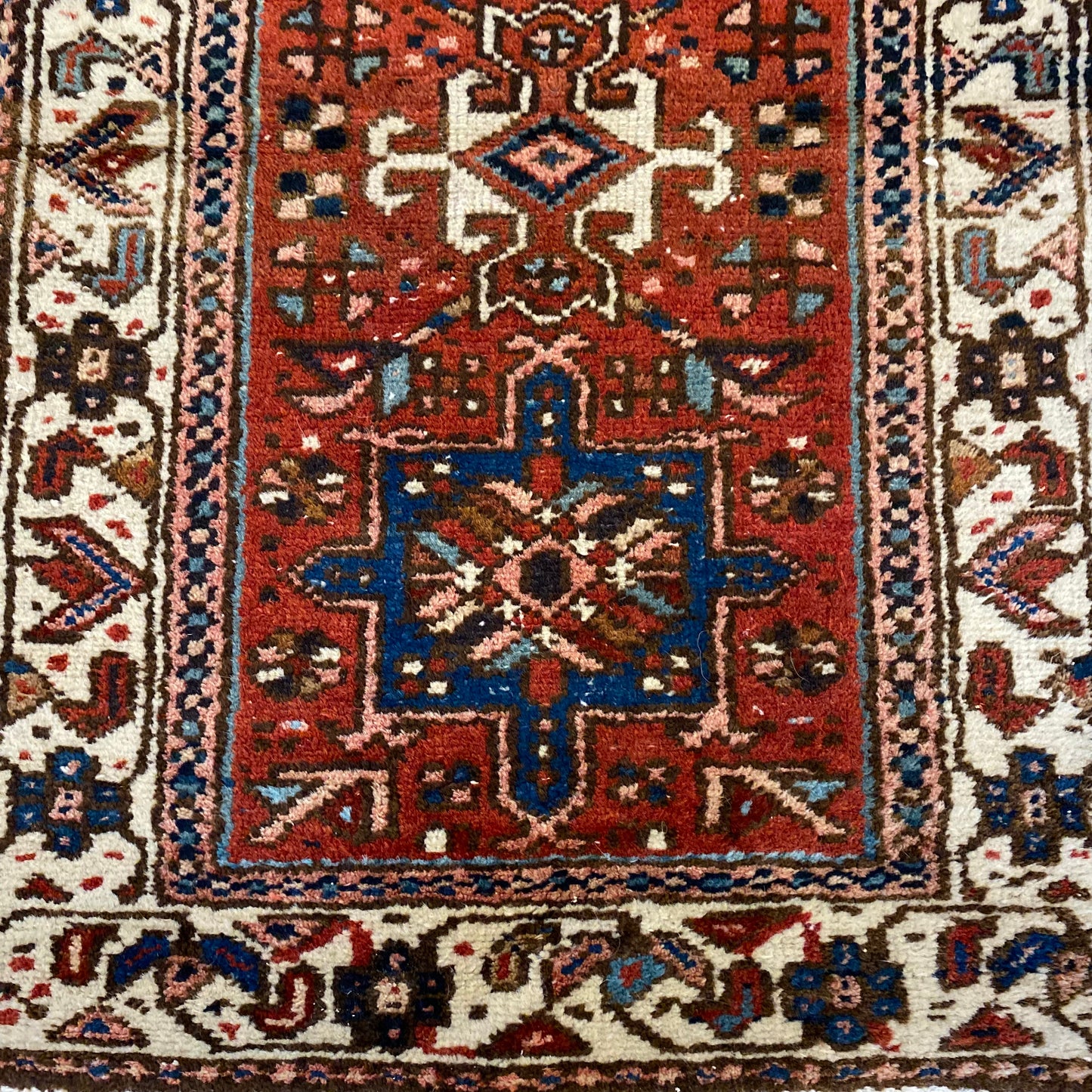Vintage Rug, 1' 10 x 2' 10 Red