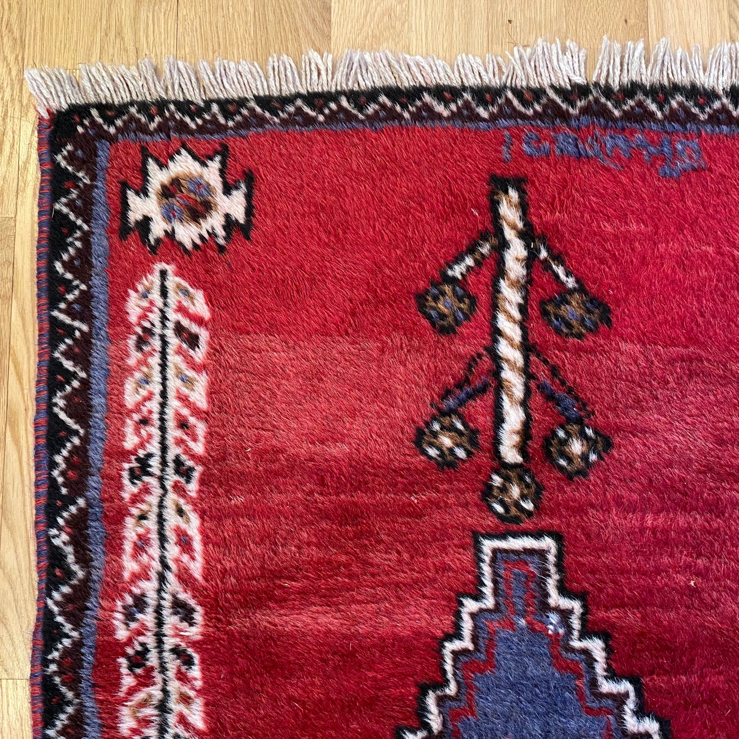 Vintage Rug, 2' 2 x 3' 9 Red