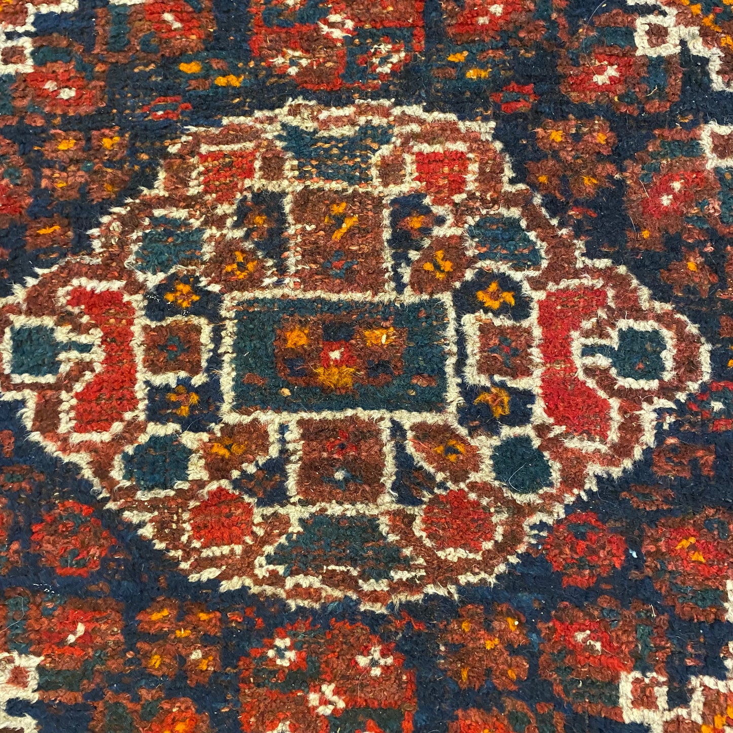 Vintage Rug, 3' 10 x 5' Red