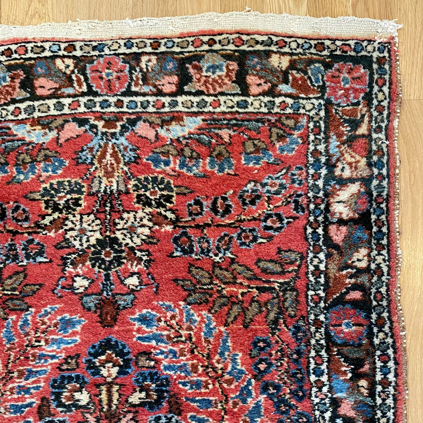 Vintage Rug, 2' 6 x 4' 2 Pink