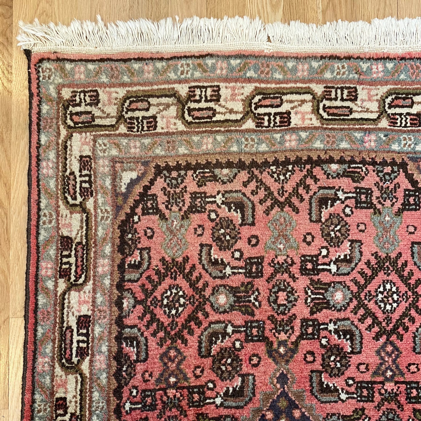 Vintage Rug, 2' 7 x 4' 3 Soft Red