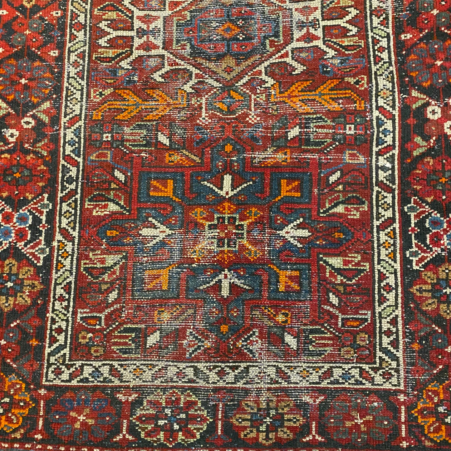 Vintage Rug, 2' 11 x 4' 5 Red