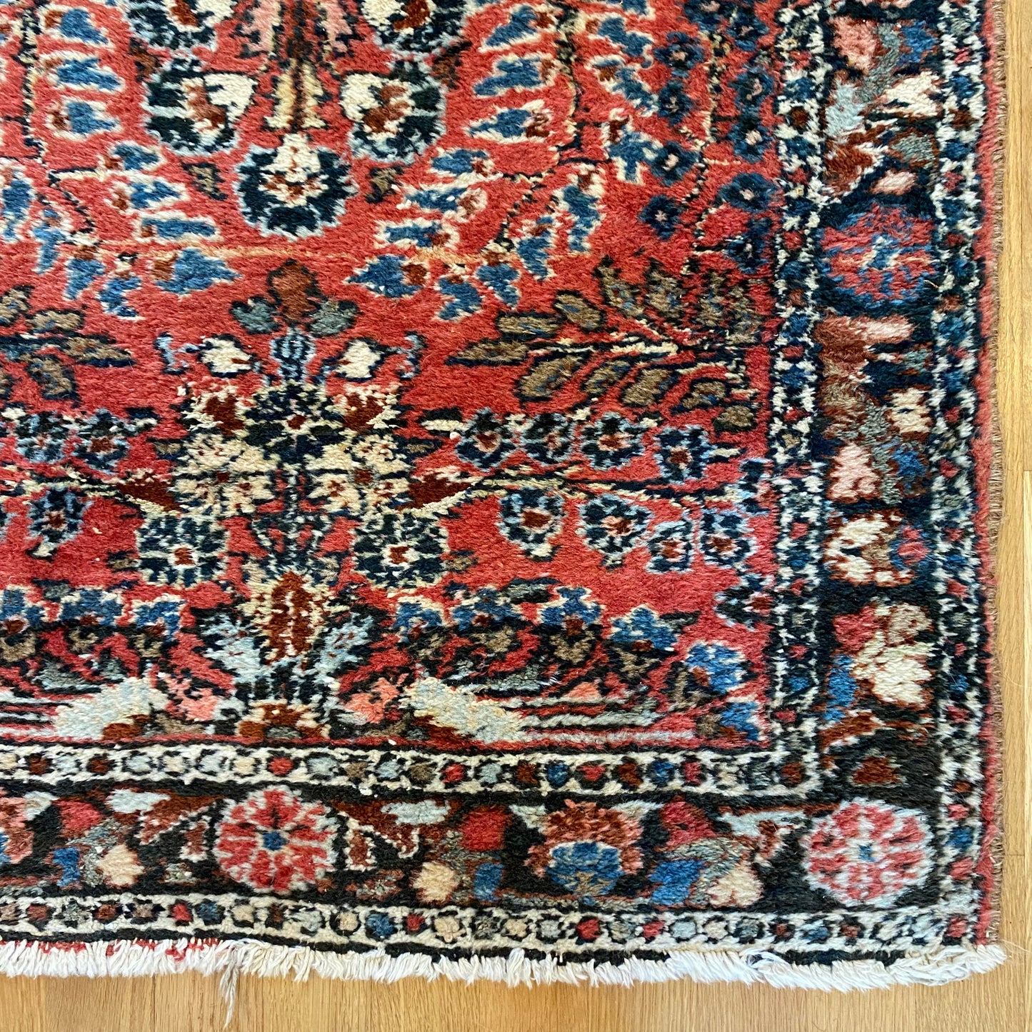 Vintage Rug, 2' 6 x 4' 2 Pink