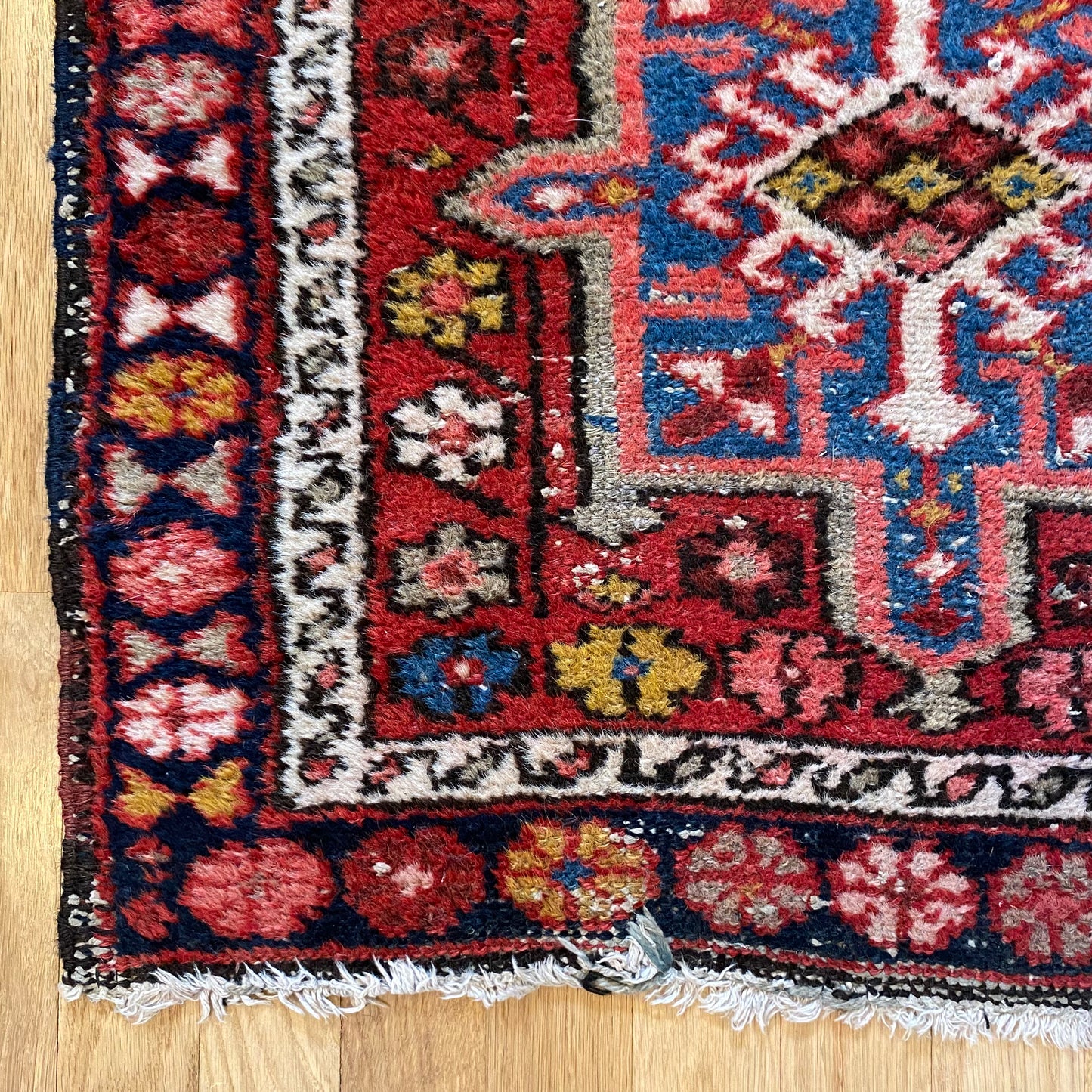 Vintage Rug, 2' 4 x 4' 1 Red