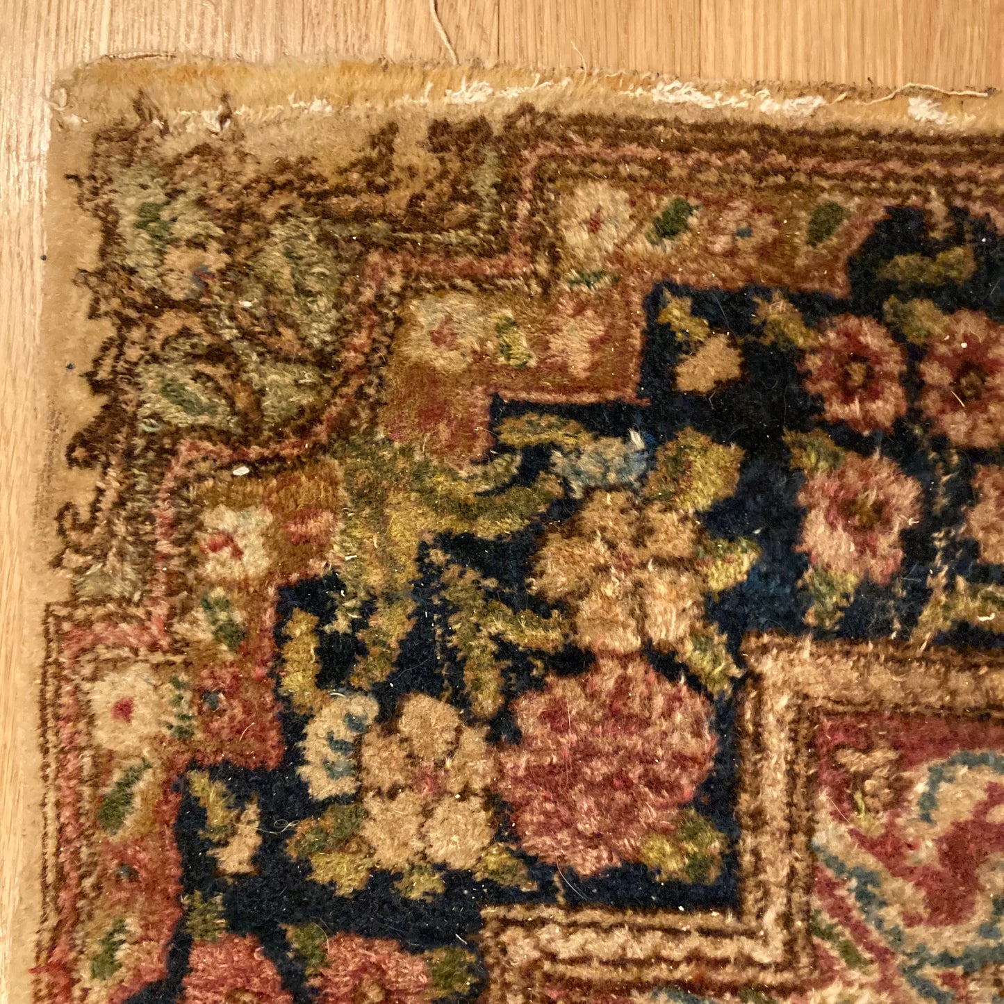 Vintage Rug, 3' 1 x 5' 5 Cream