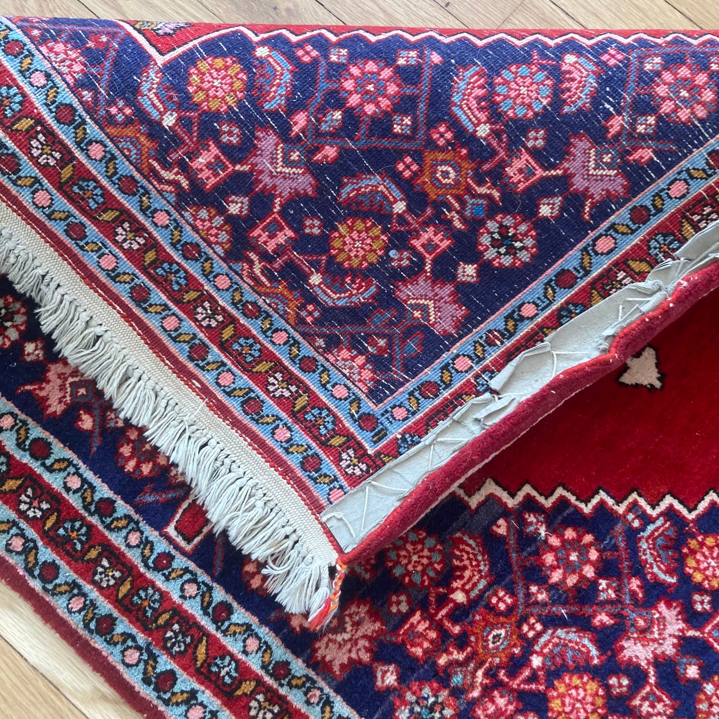 Vintage Rug, 2' 5 x 3' 1 Blue