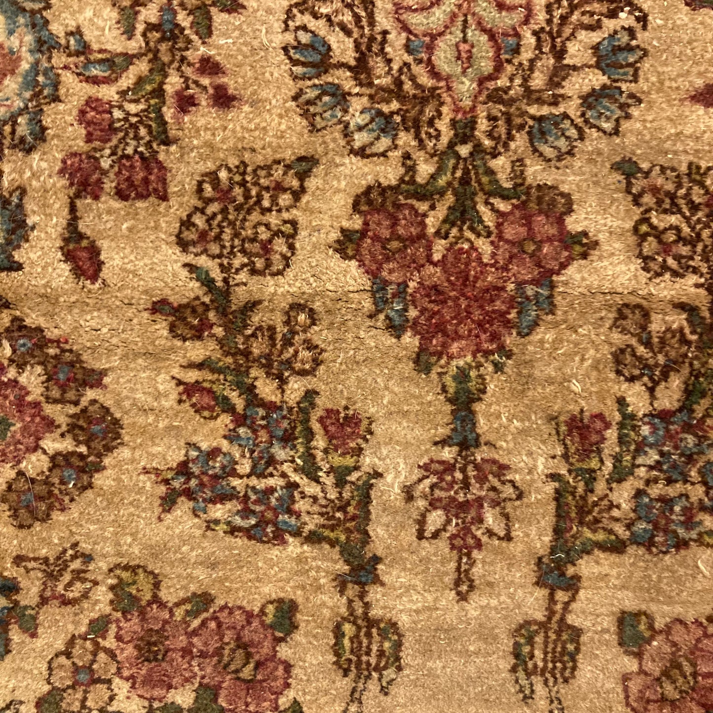 Vintage Rug, 3' 1 x 5' 5 Cream
