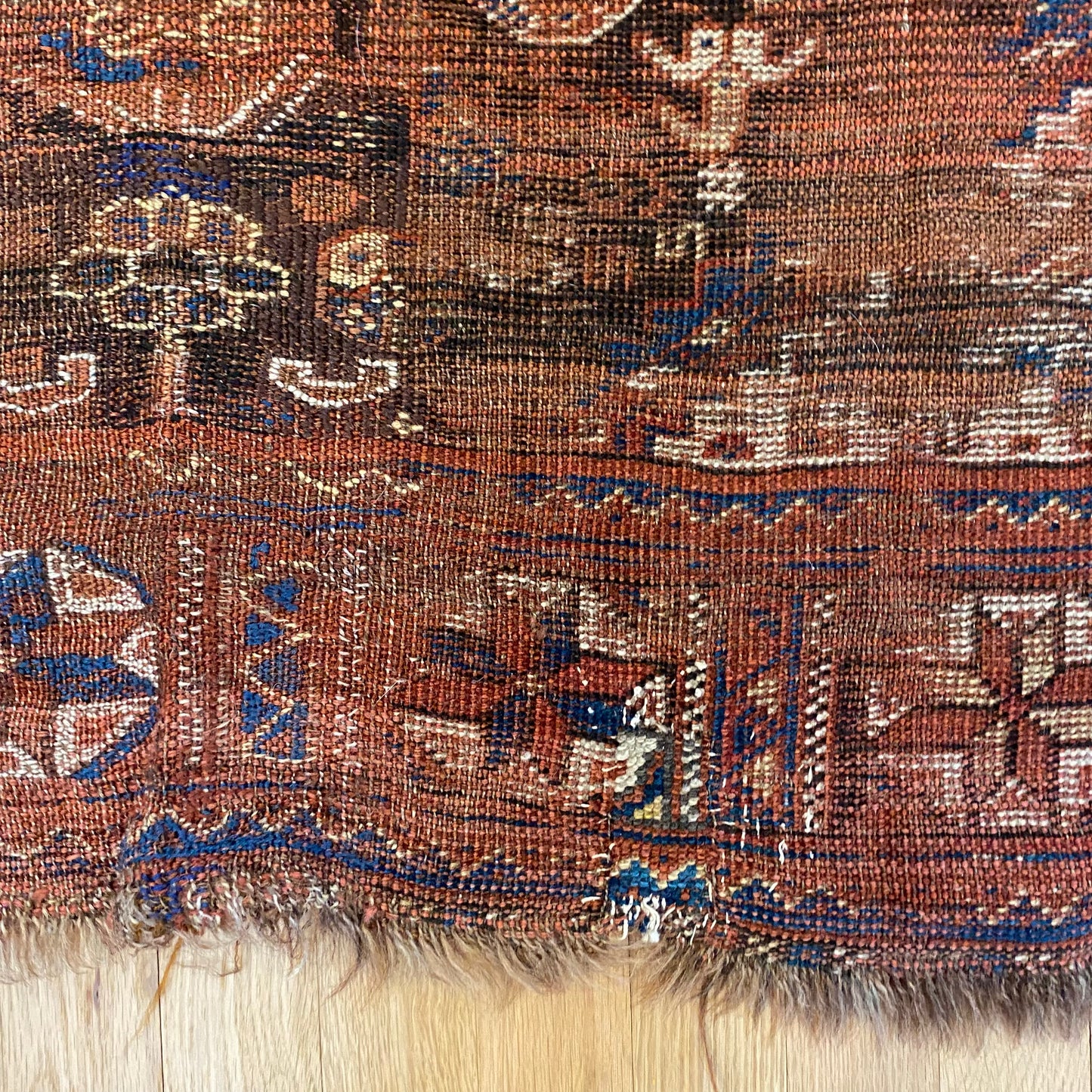 Antique Rug, 4' 8 x 5' 10 Brown