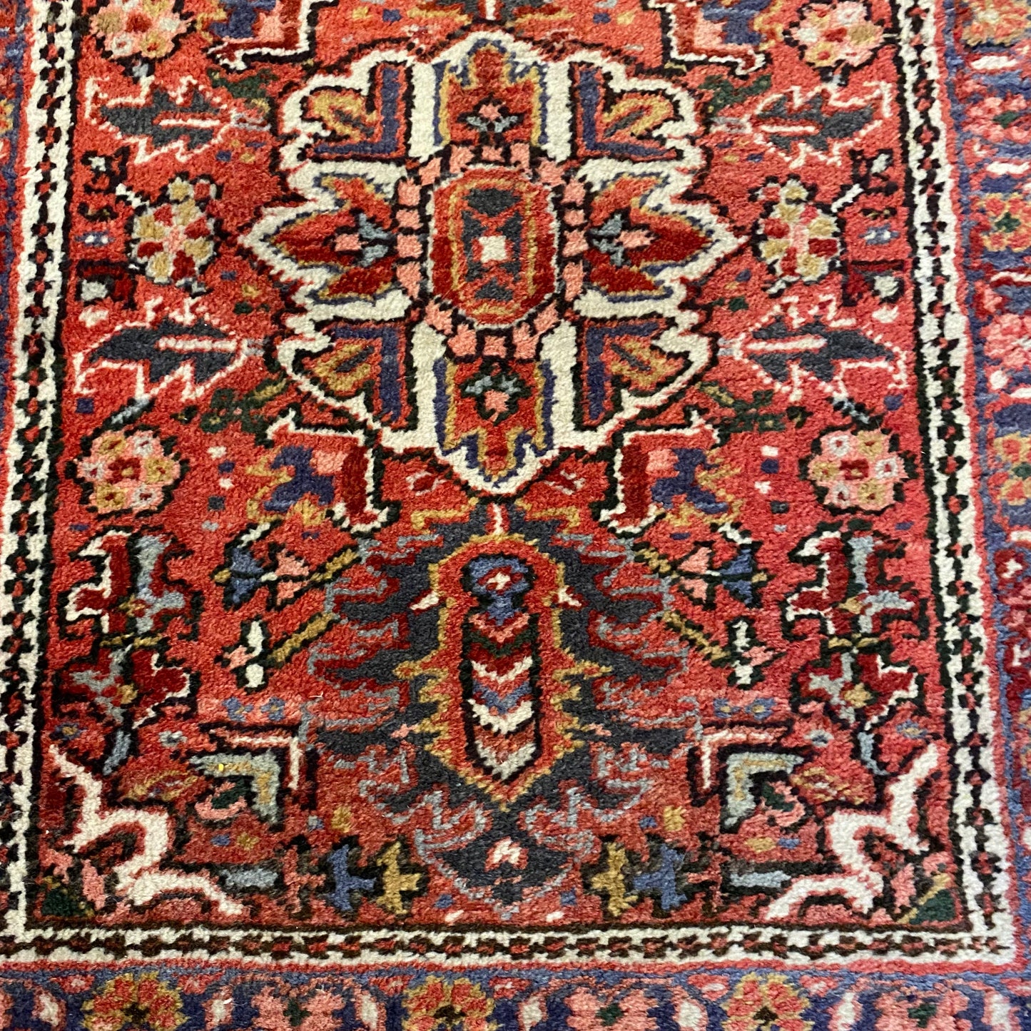 Vintage Rug, 2' 1 x 2' 7 Red
